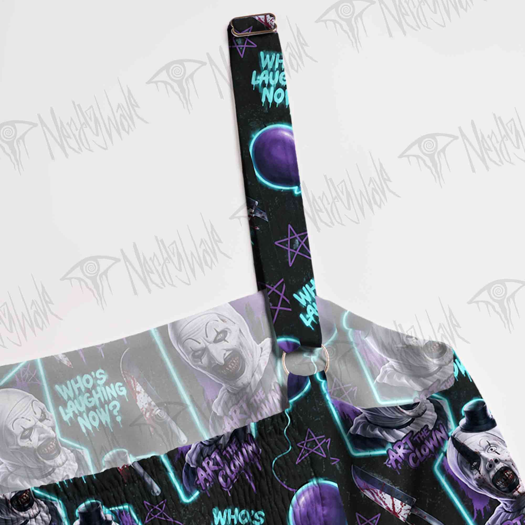 Horror Who's Laughing Now? Wide Straps Maxi Dress