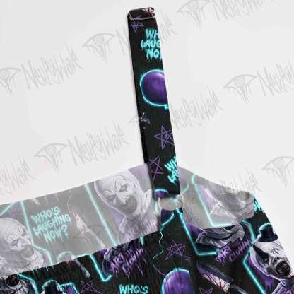 Horror Who's Laughing Now? Wide Straps Maxi Dress