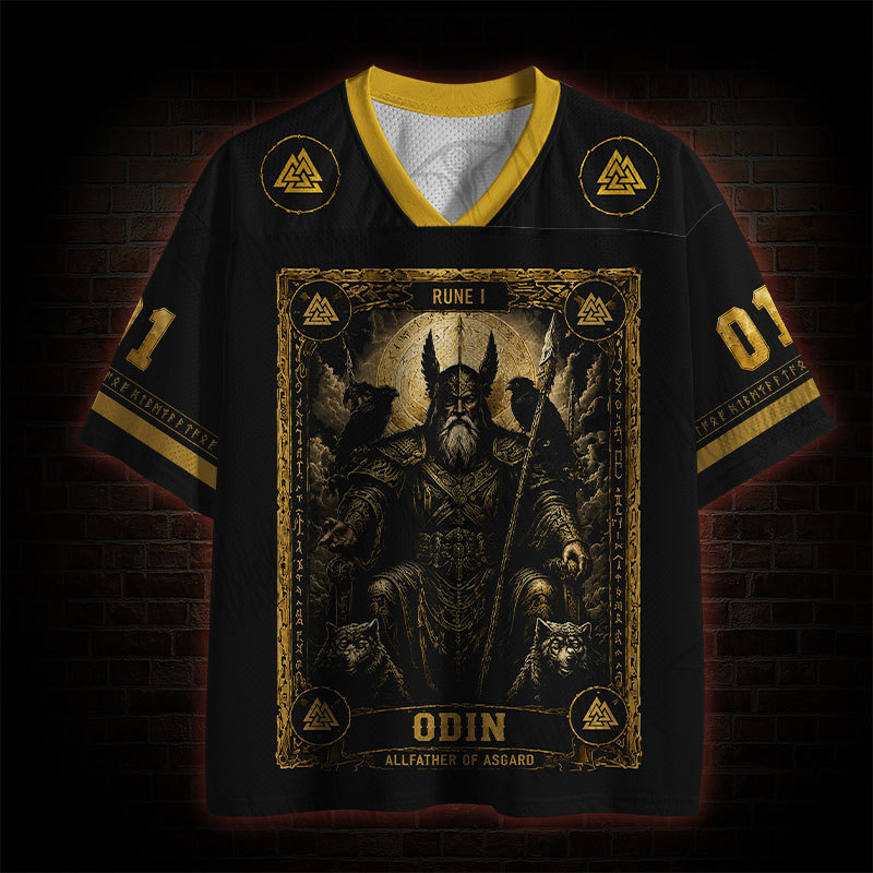 Odin Allfather of Asgard Mesh Jersey