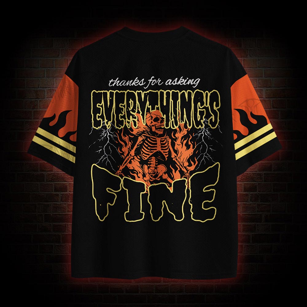 Everything's Fine Mesh Jersey