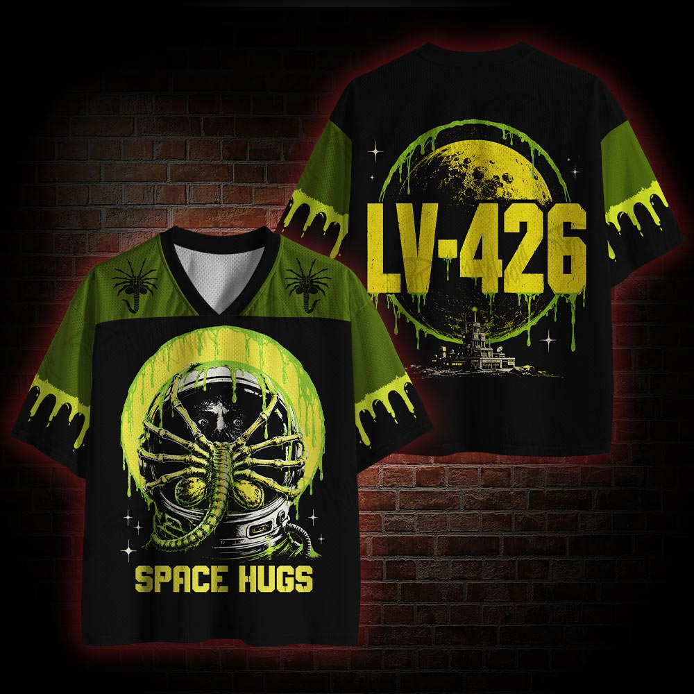 Space Hugs Mesh Jersey