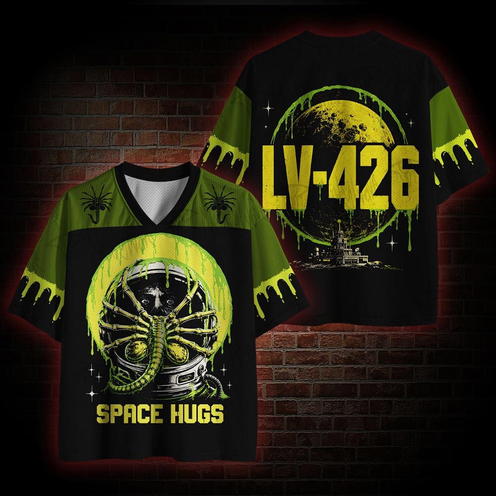 Space Hugs Mesh Jersey