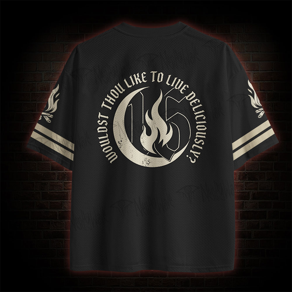 Live Deliciously? Goat Mesh Jersey