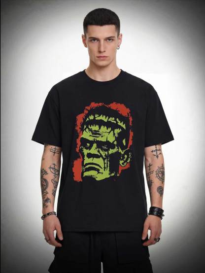 111-Horror Monster You Do Not Yield T-shirt