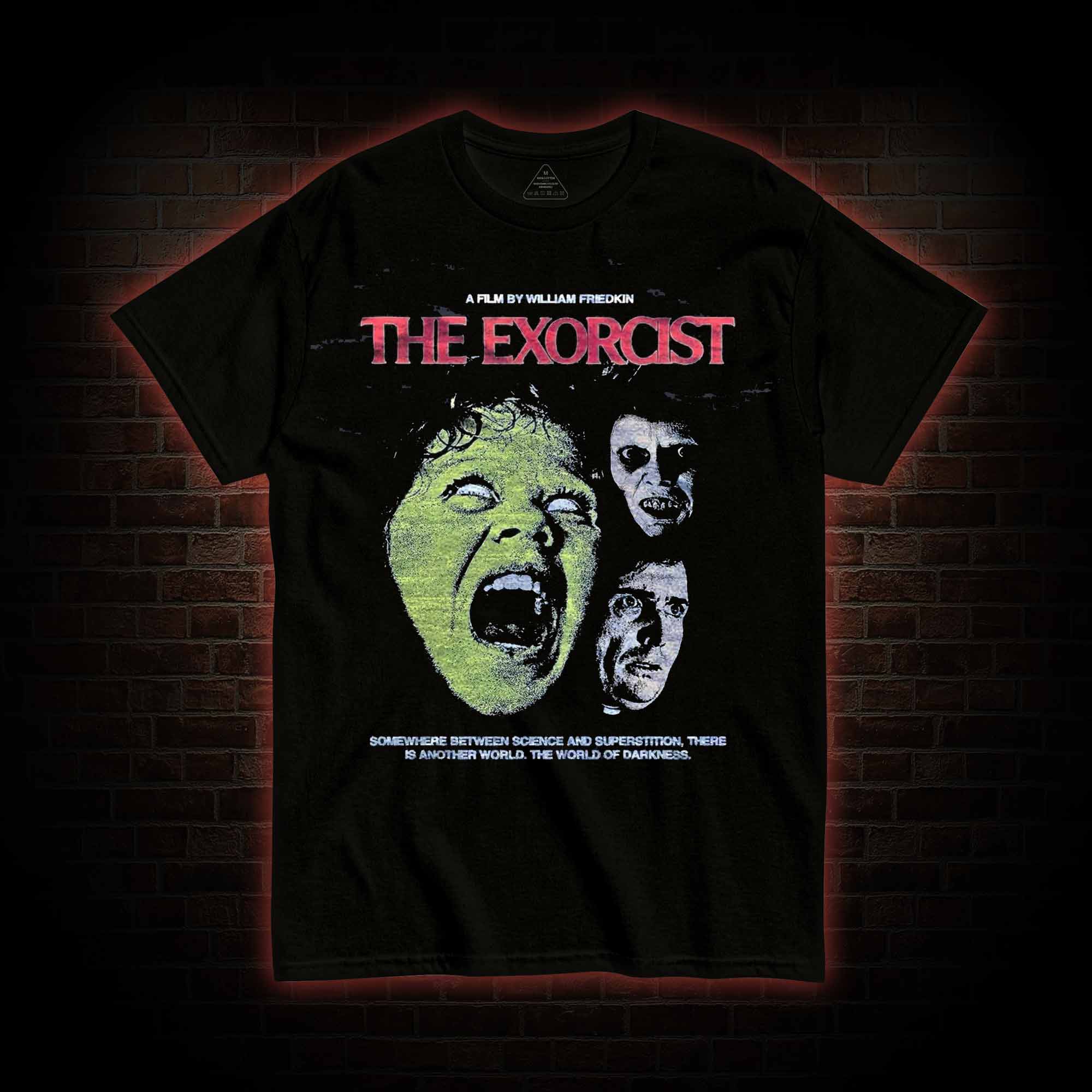 111-The Exorcist Graphic Tee, Vintage You Do Not Yield T-shirt