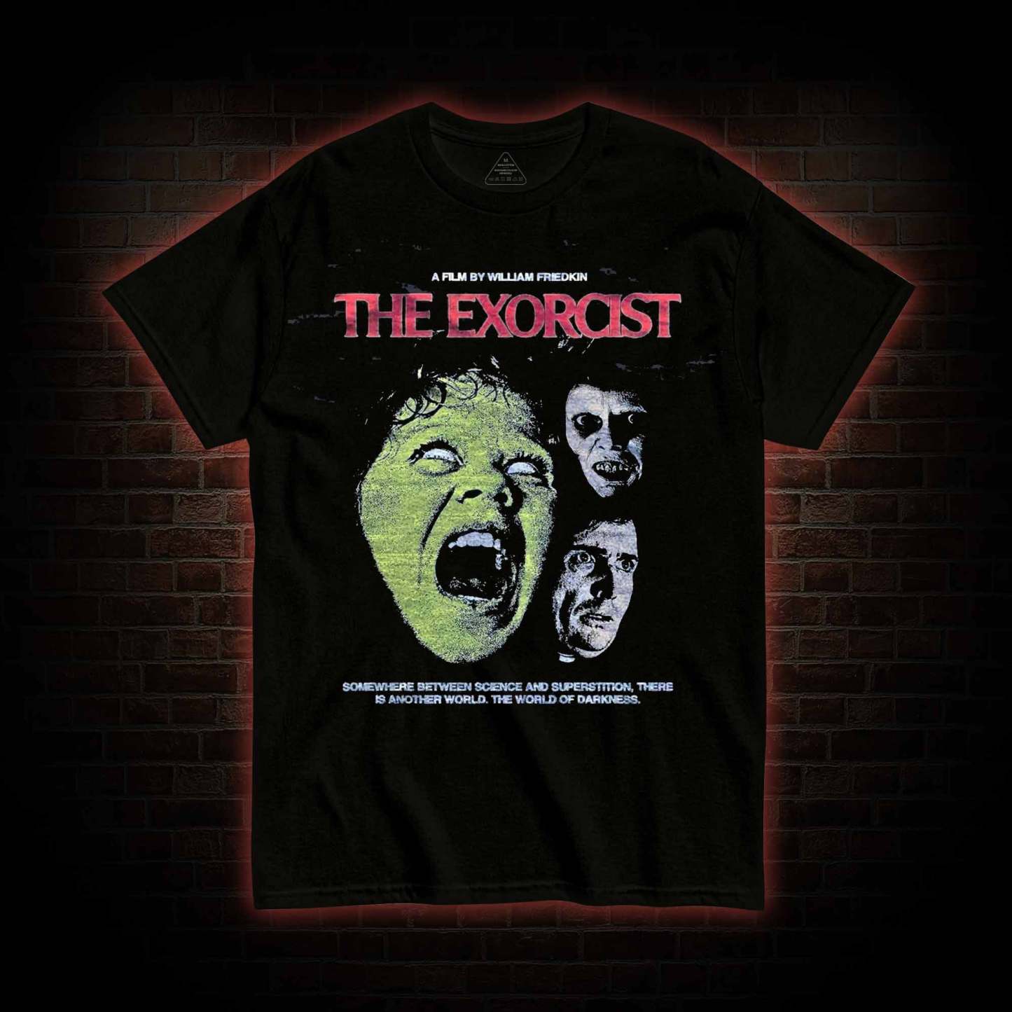 111-The Exorcist Graphic Tee, Vintage You Do Not Yield T-shirt