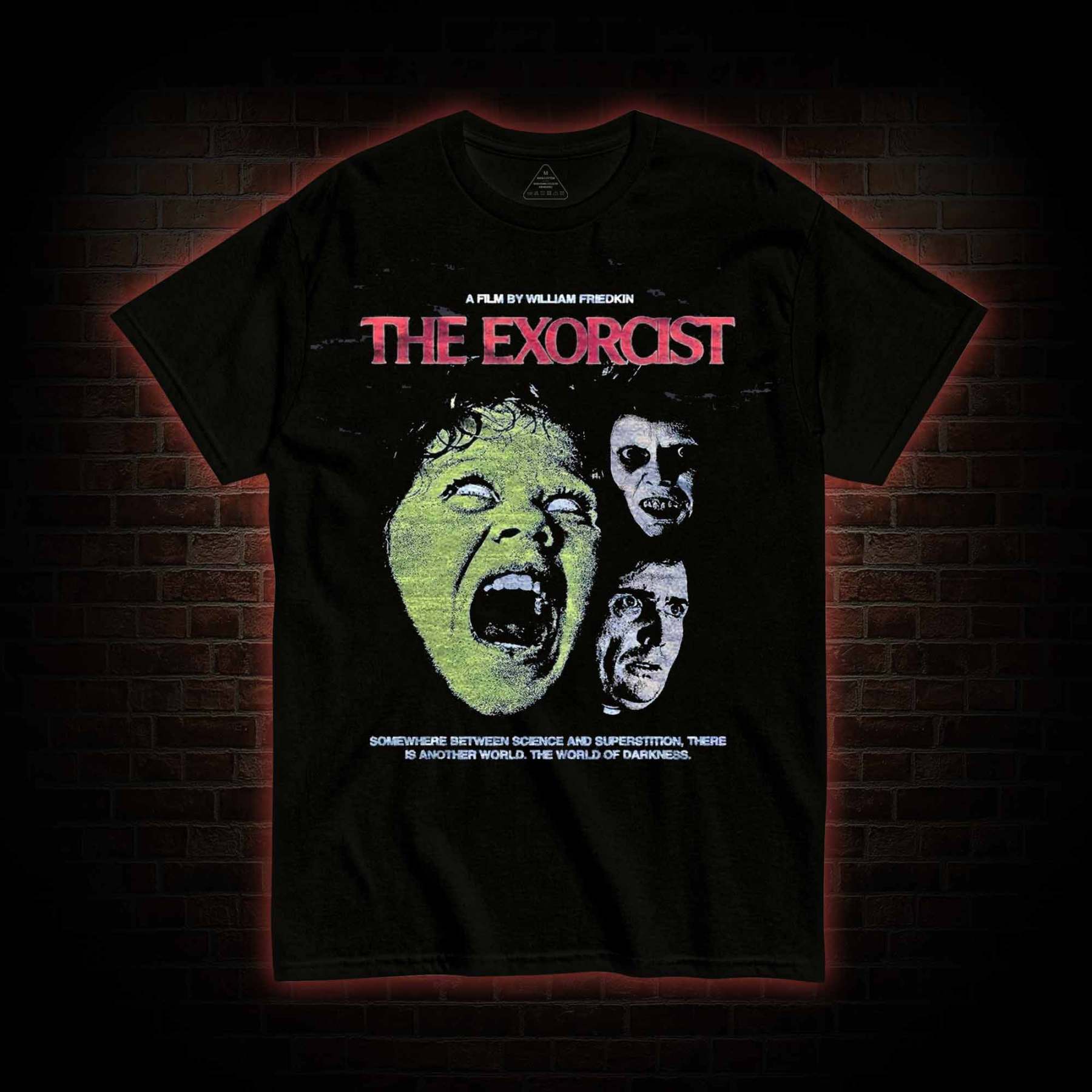 111-The Exorcist Graphic Tee, Vintage You Do Not Yield T-shirt