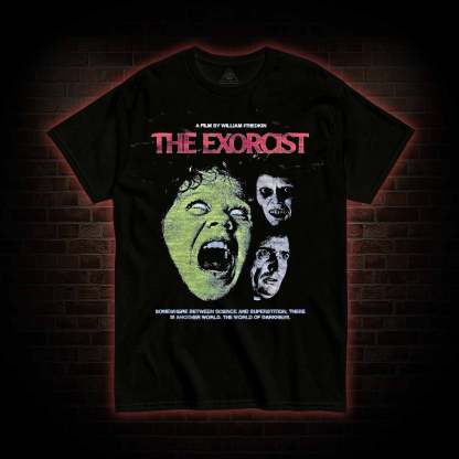 111-The Exorcist Graphic Tee, Vintage You Do Not Yield T-shirt