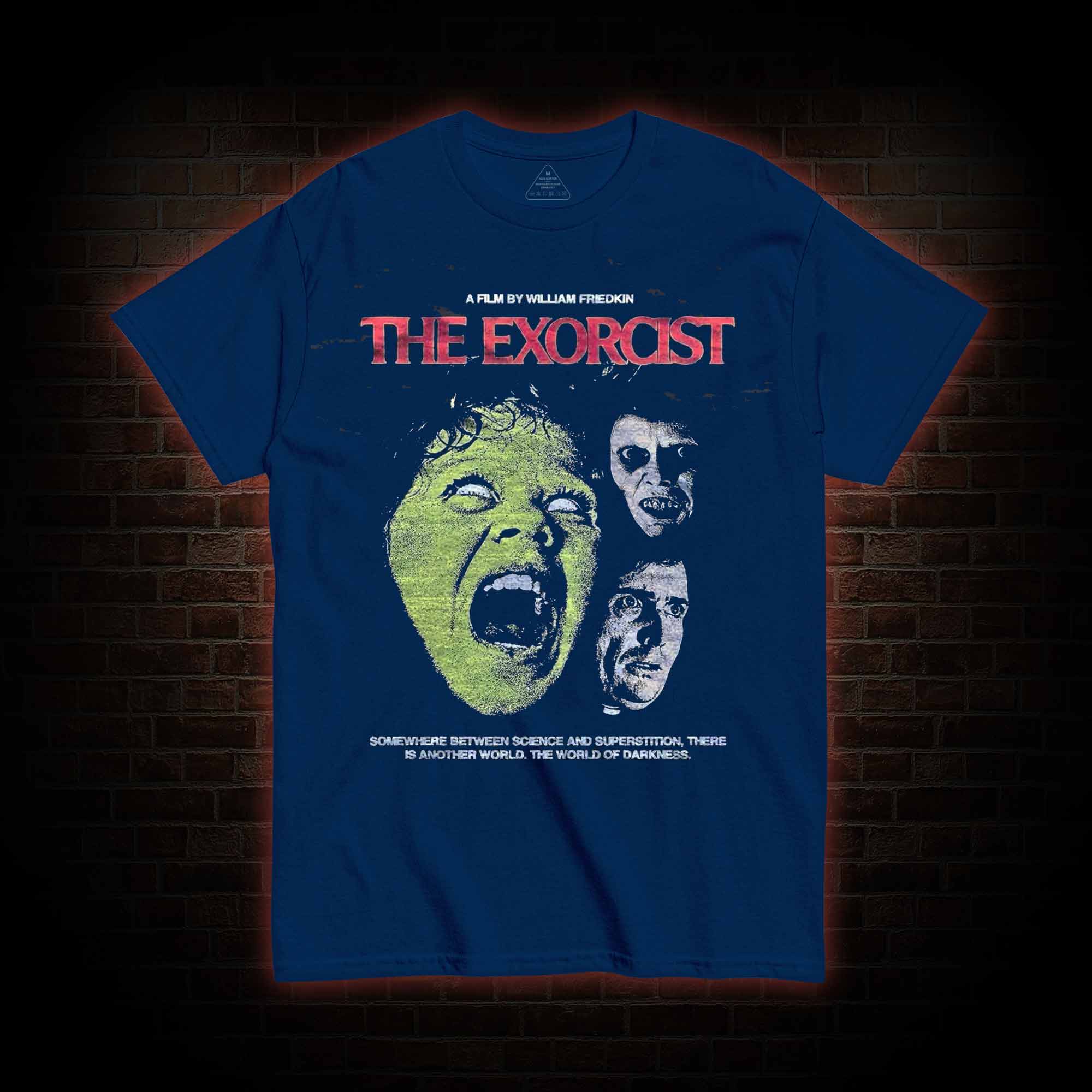 111-The Exorcist Graphic Tee, Vintage You Do Not Yield T-shirt