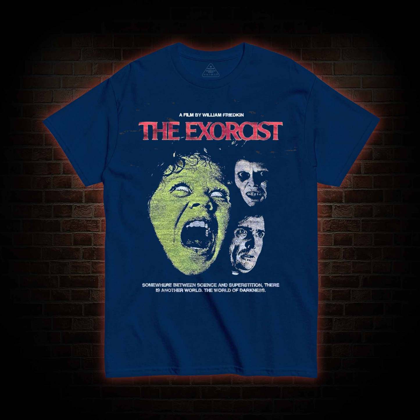 111-The Exorcist Graphic Tee, Vintage You Do Not Yield T-shirt