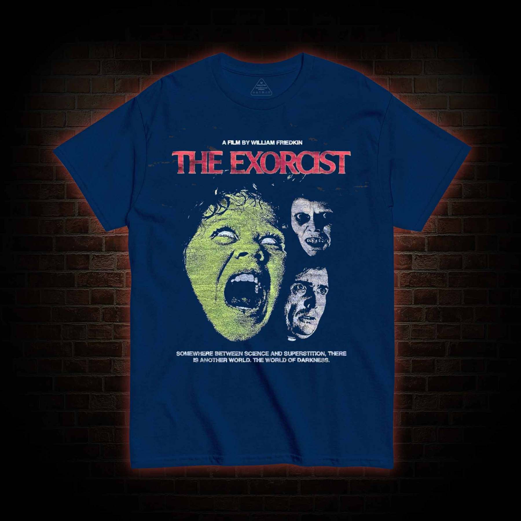 111-The Exorcist Graphic Tee, Vintage You Do Not Yield T-shirt
