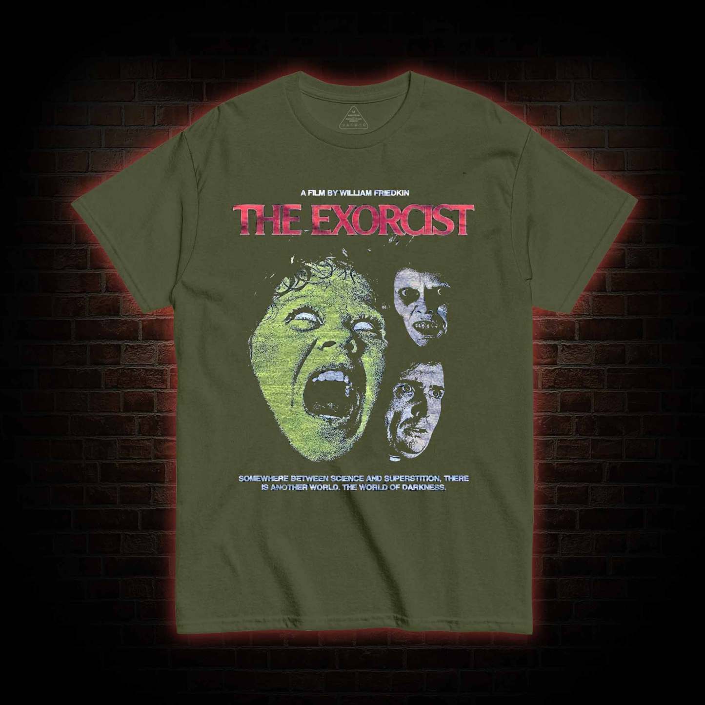 111-The Exorcist Graphic Tee, Vintage You Do Not Yield T-shirt