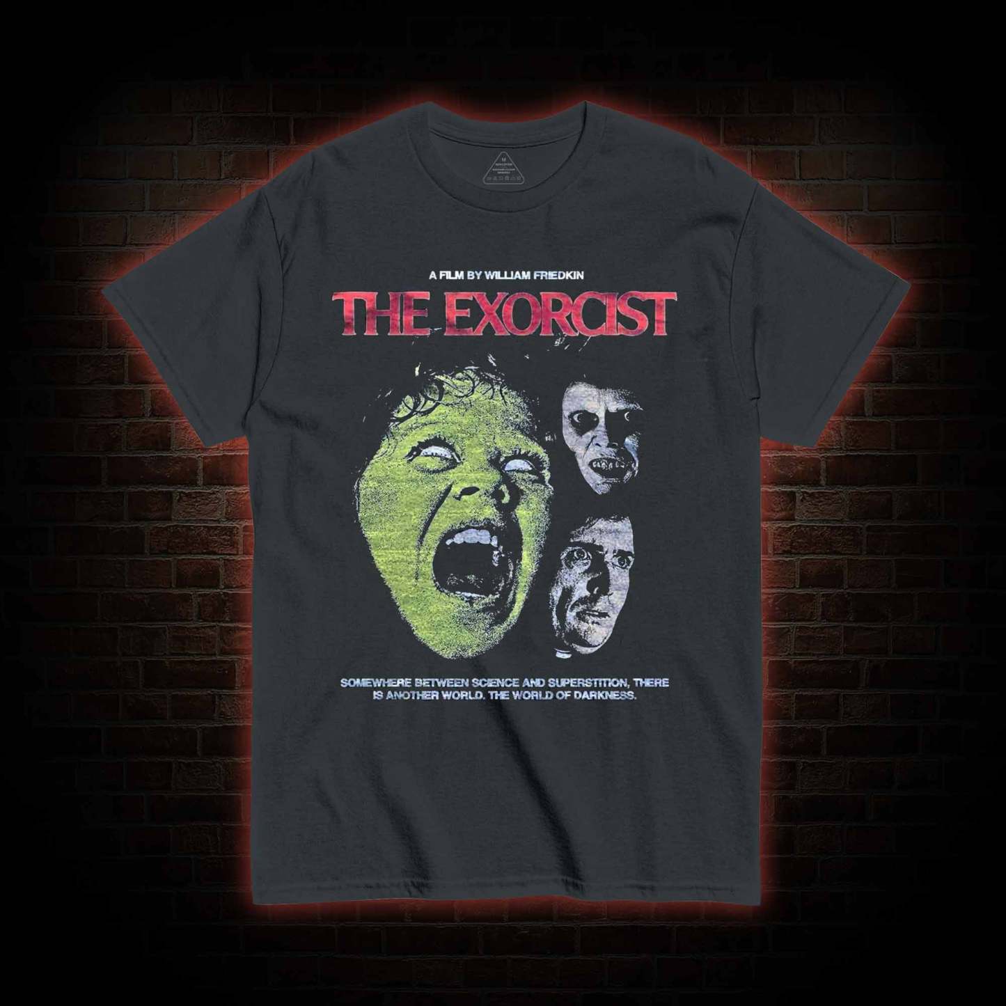 111-The Exorcist Graphic Tee, Vintage You Do Not Yield T-shirt
