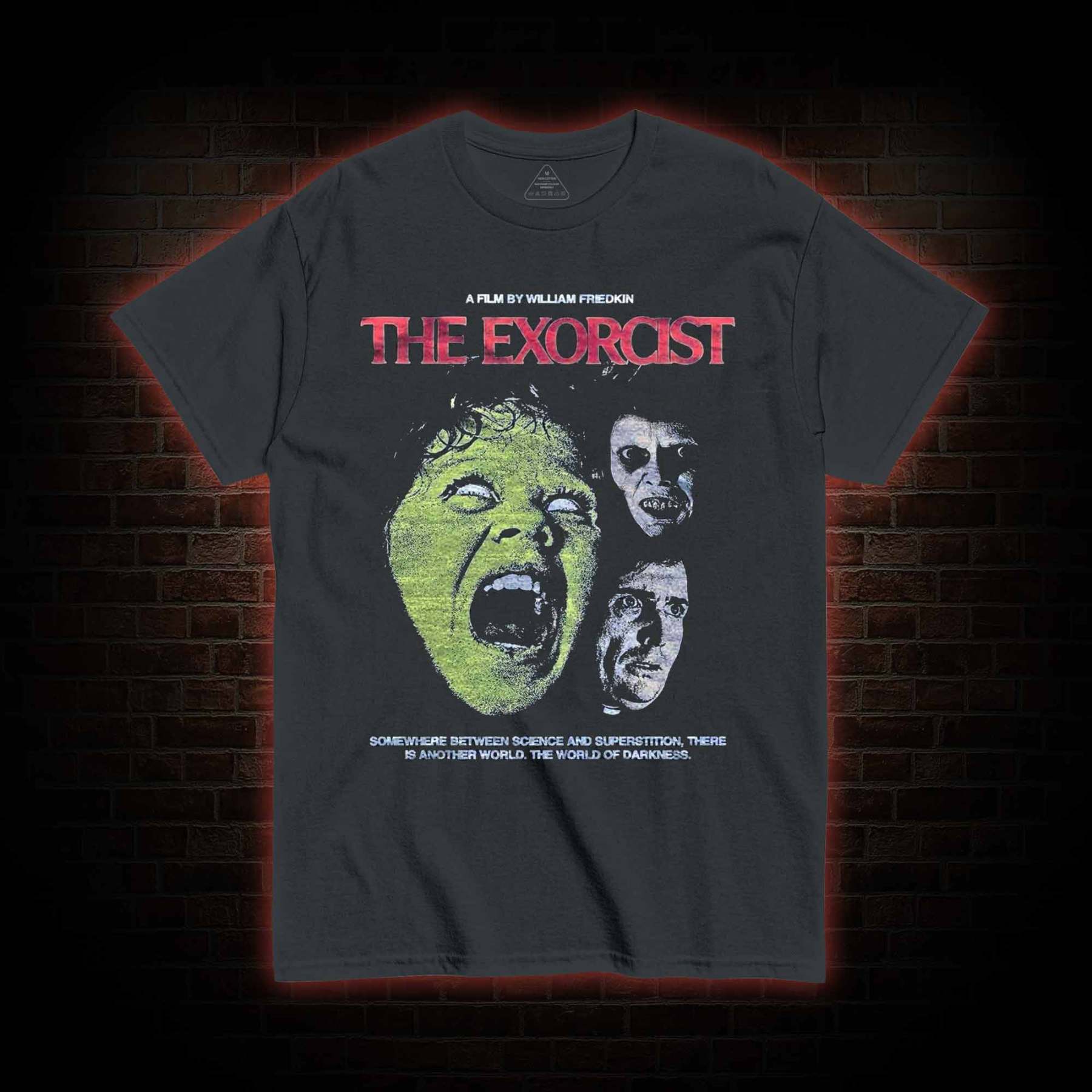 111-The Exorcist Graphic Tee, Vintage You Do Not Yield T-shirt