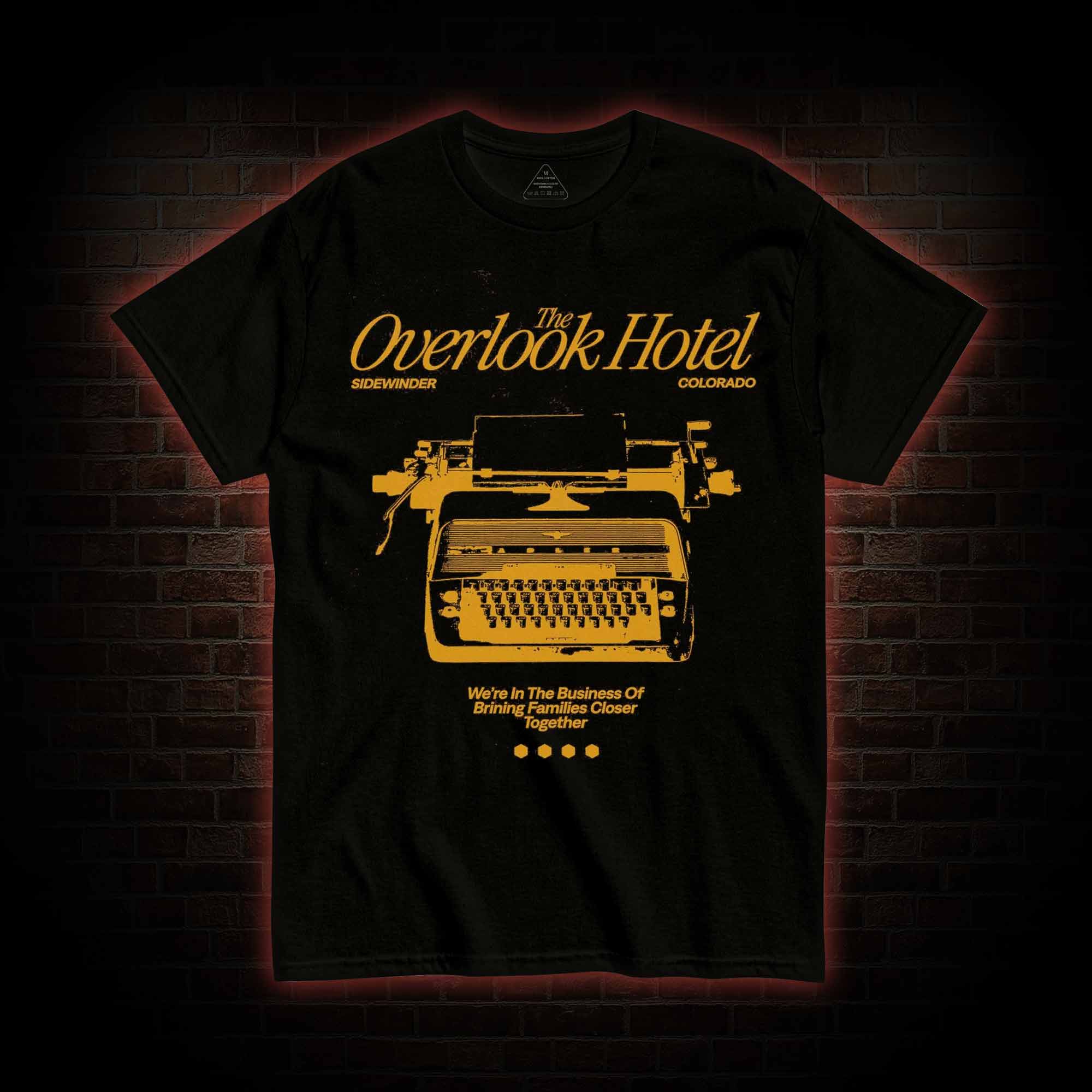 111-The Overlook Hotel Vintage Horror You Do Not Yield T-shirt