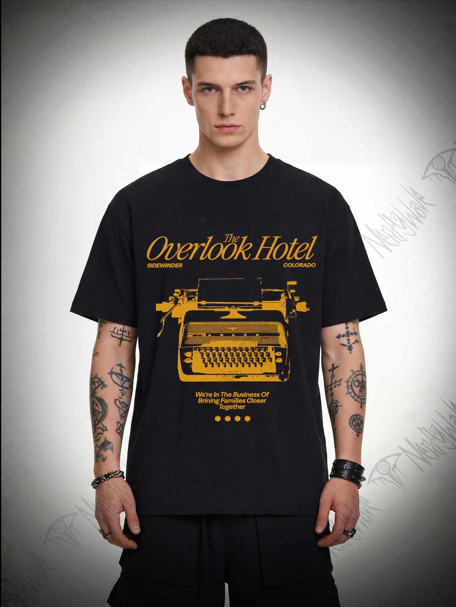 111-The Overlook Hotel Vintage Horror You Do Not Yield T-shirt