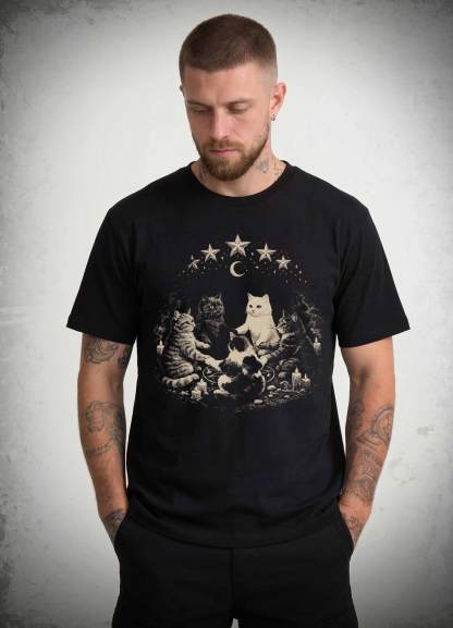 Cat Ritual You Do Not Yield T-shirt