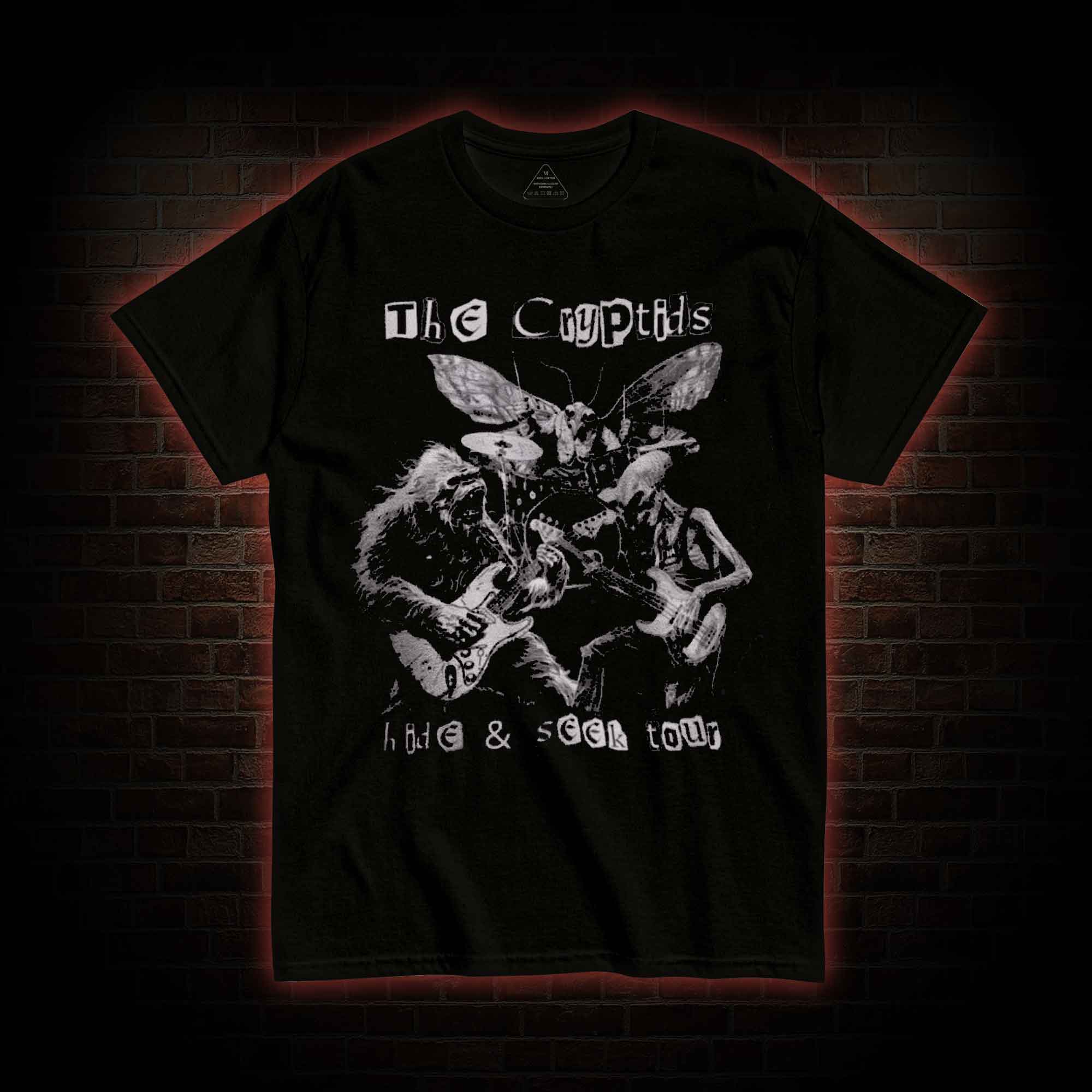 Cryptids Hide & Seek Tour You Do Not Yield T-shirt