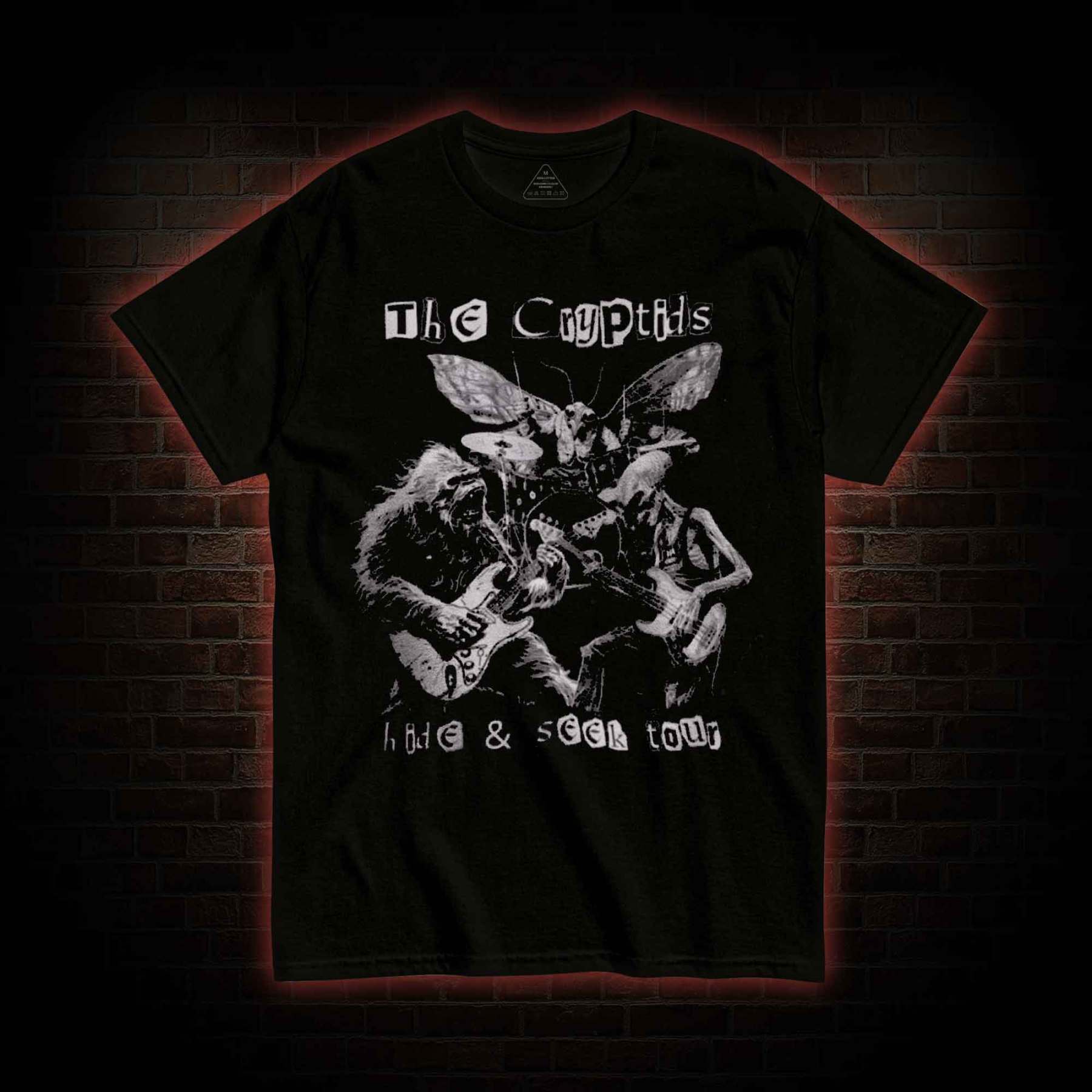 Cryptids Hide & Seek Tour You Do Not Yield T-shirt