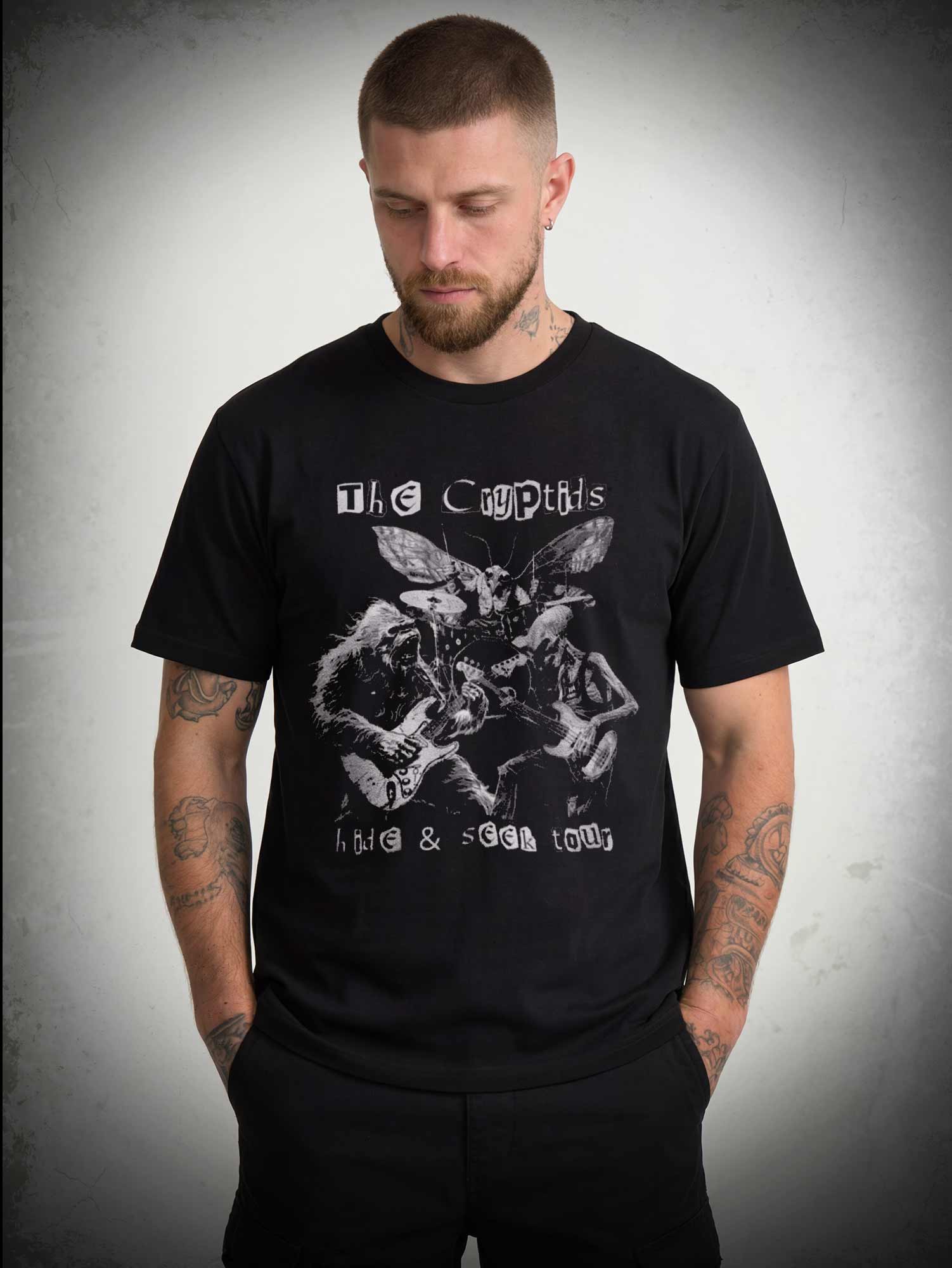 Cryptids Hide & Seek Tour You Do Not Yield T-shirt