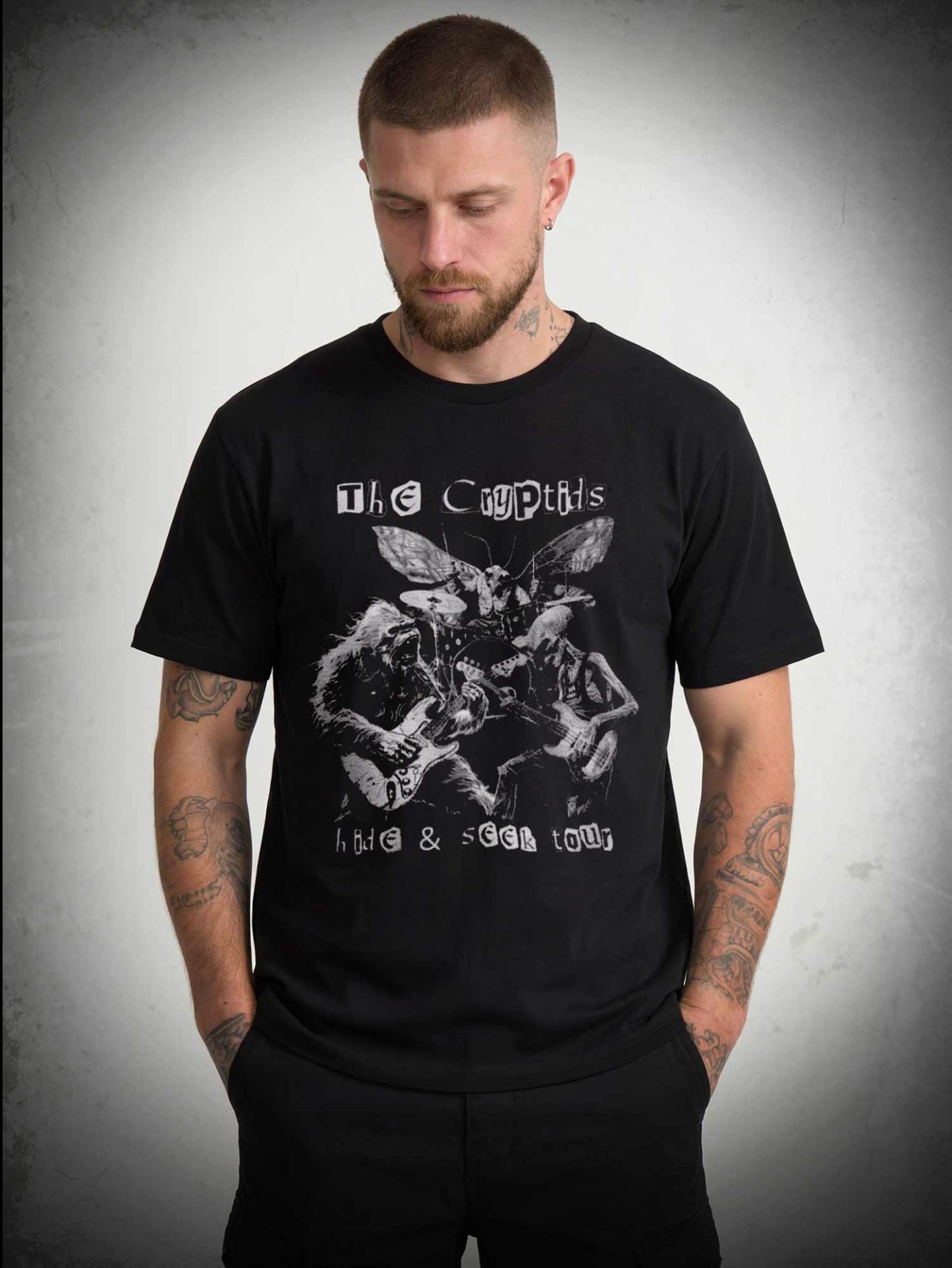 Cryptids Hide & Seek Tour You Do Not Yield T-shirt
