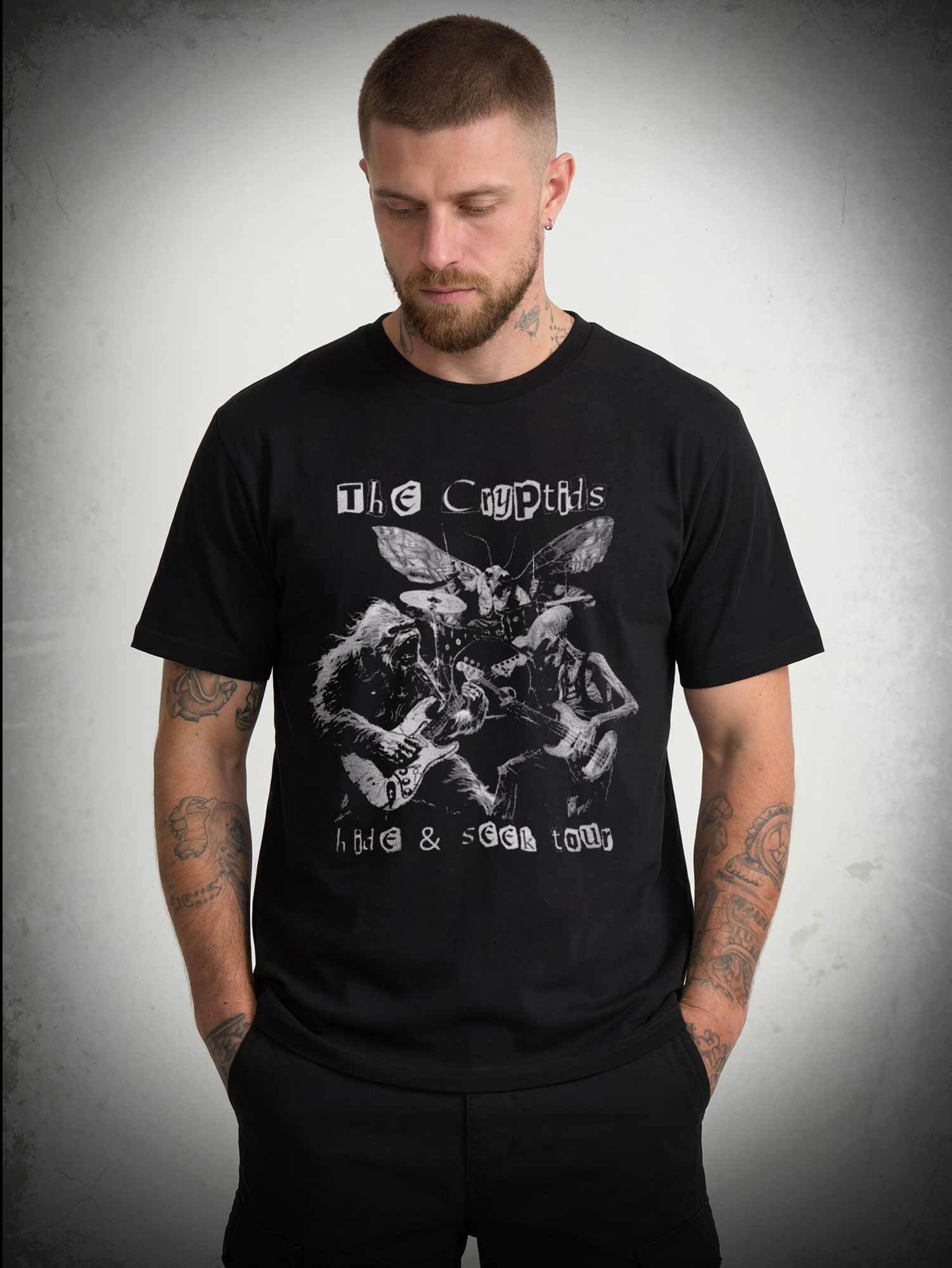 Cryptids Hide & Seek Tour You Do Not Yield T-shirt