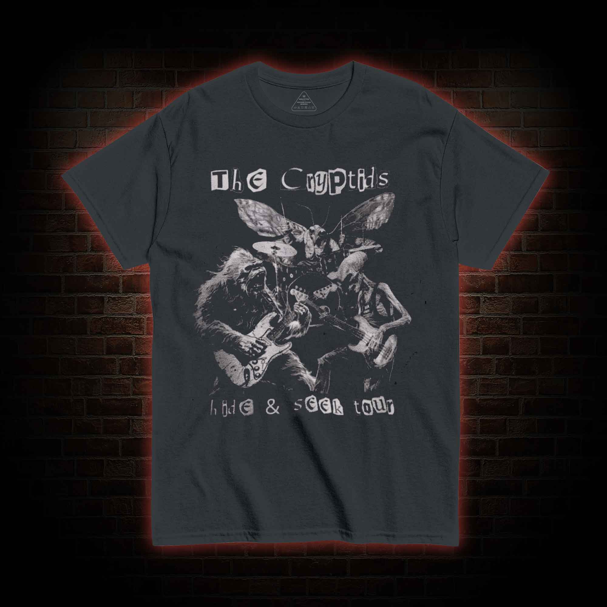 Cryptids Hide & Seek Tour You Do Not Yield T-shirt
