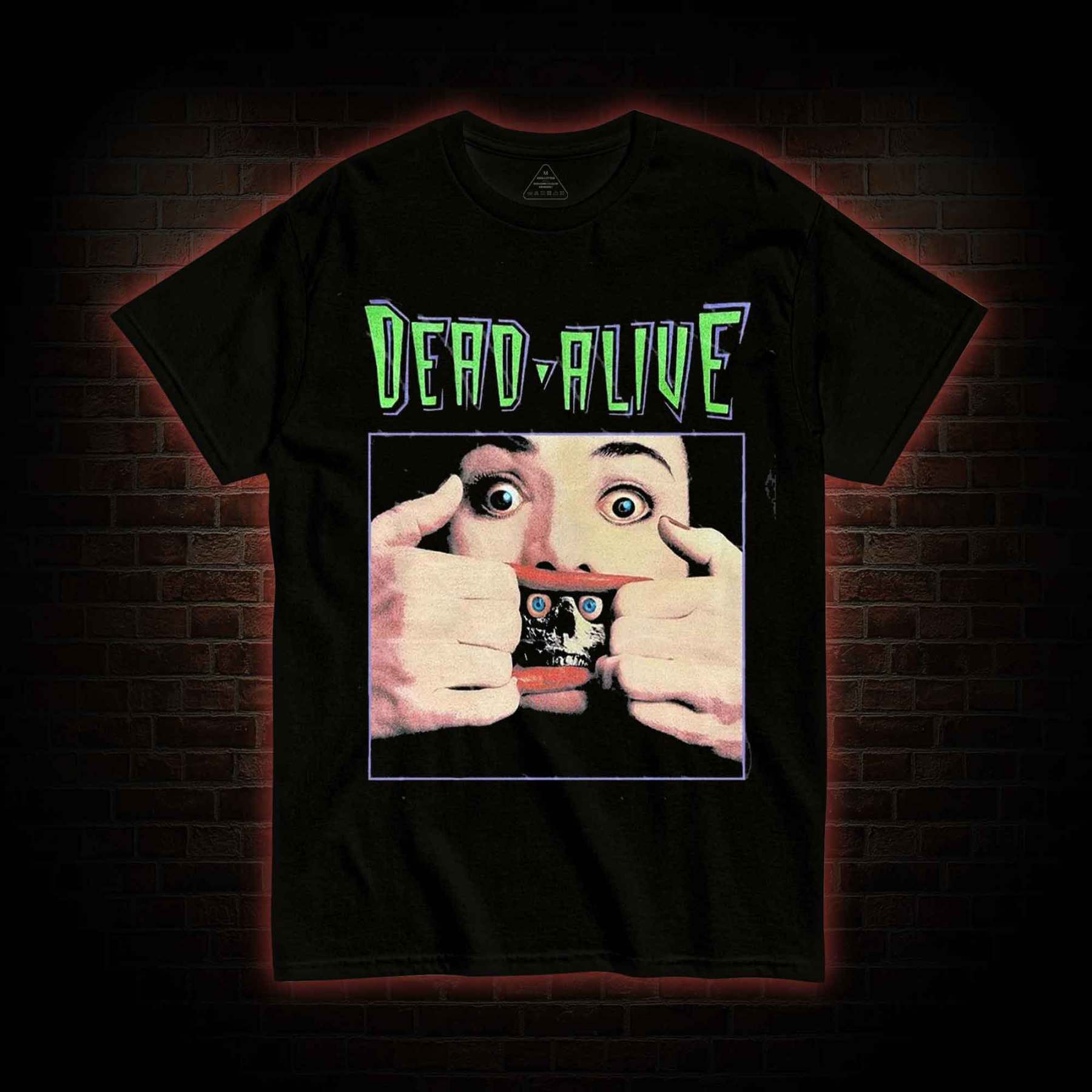 Dead Alive Shirt, Braindead Horror Movie T-shirt, Dead Alive Shirt Zombie Peter Jackson, Dead Night Return Living Shawn Day Brain Dead FD - Etsy Canada You Do Not Yield T-shirt