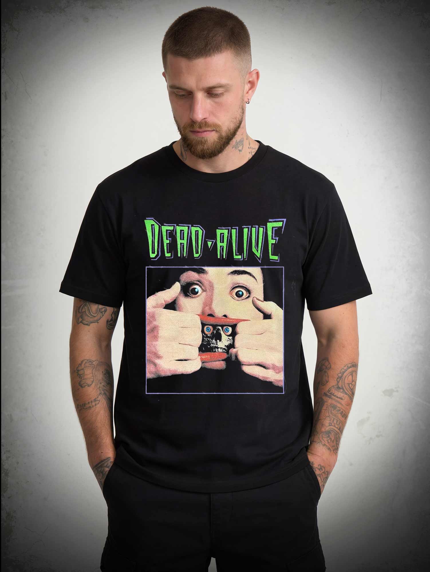 Dead Alive Shirt, Braindead Horror Movie T-shirt, Dead Alive Shirt Zombie Peter Jackson, Dead Night Return Living Shawn Day Brain Dead FD - Etsy Canada You Do Not Yield T-shirt