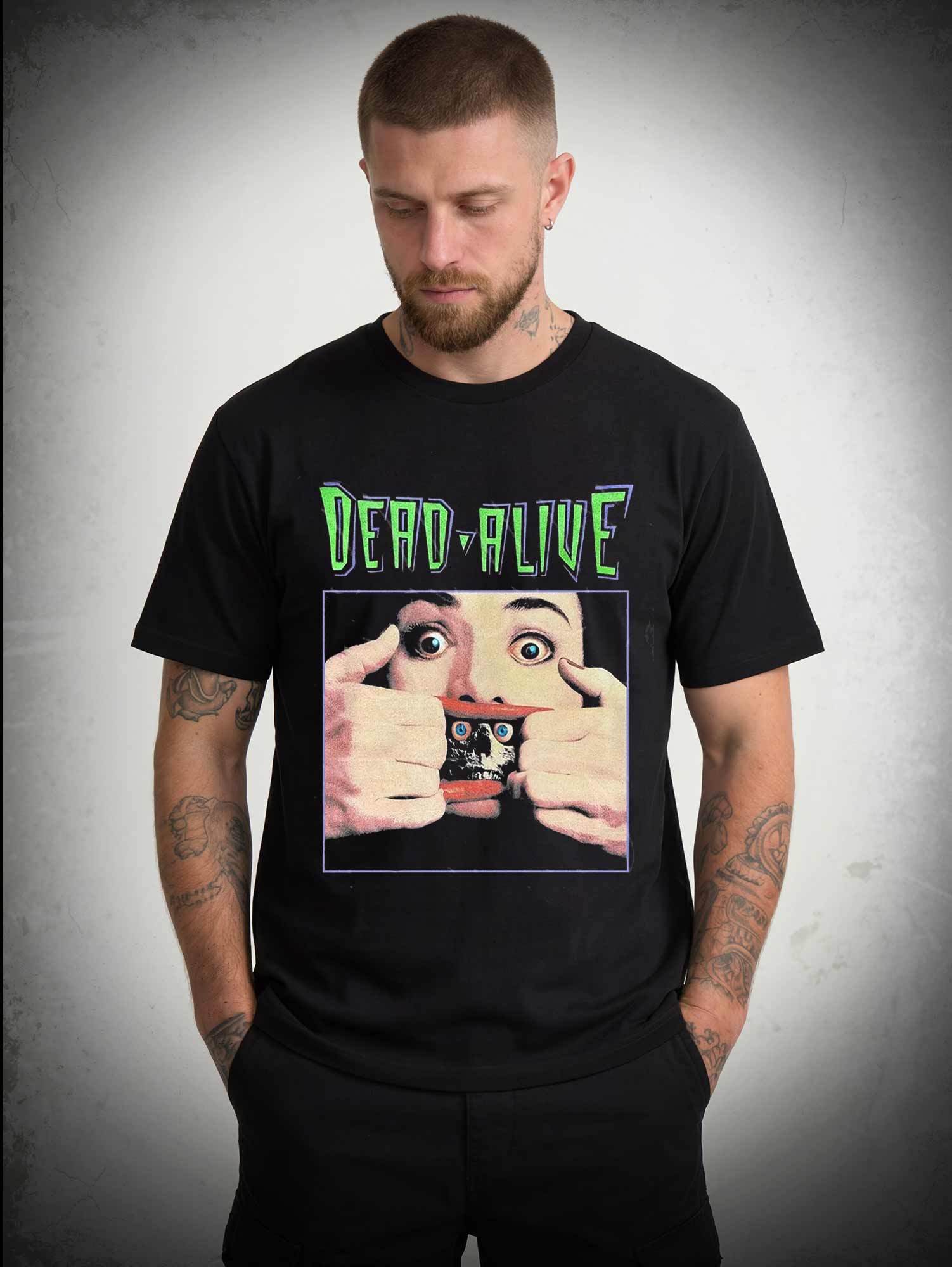 Dead Alive Shirt, Braindead Horror Movie T-shirt, Dead Alive Shirt Zombie Peter Jackson, Dead Night Return Living Shawn Day Brain Dead FD - Etsy Canada You Do Not Yield T-shirt