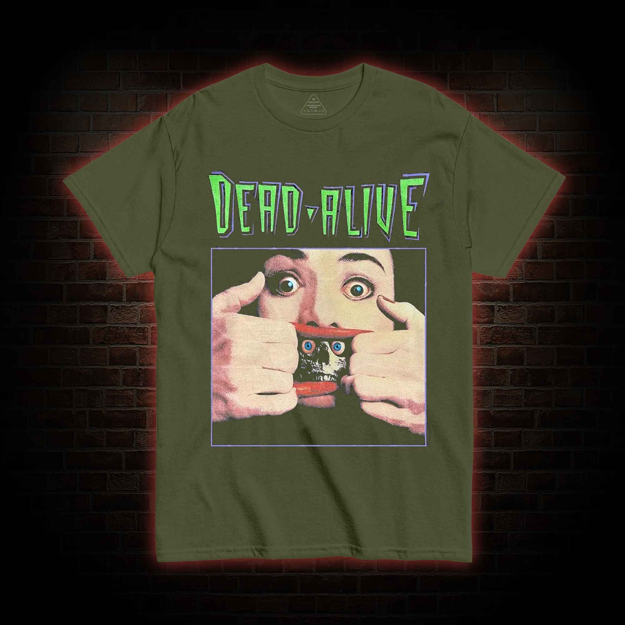 Dead Alive Shirt, Braindead Horror Movie T-shirt, Dead Alive Shirt Zombie Peter Jackson, Dead Night Return Living Shawn Day Brain Dead FD - Etsy Canada You Do Not Yield T-shirt