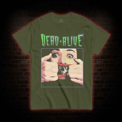 Dead Alive Shirt, Braindead Horror Movie T-shirt, Dead Alive Shirt Zombie Peter Jackson, Dead Night Return Living Shawn Day Brain Dead FD - Etsy Canada You Do Not Yield T-shirt