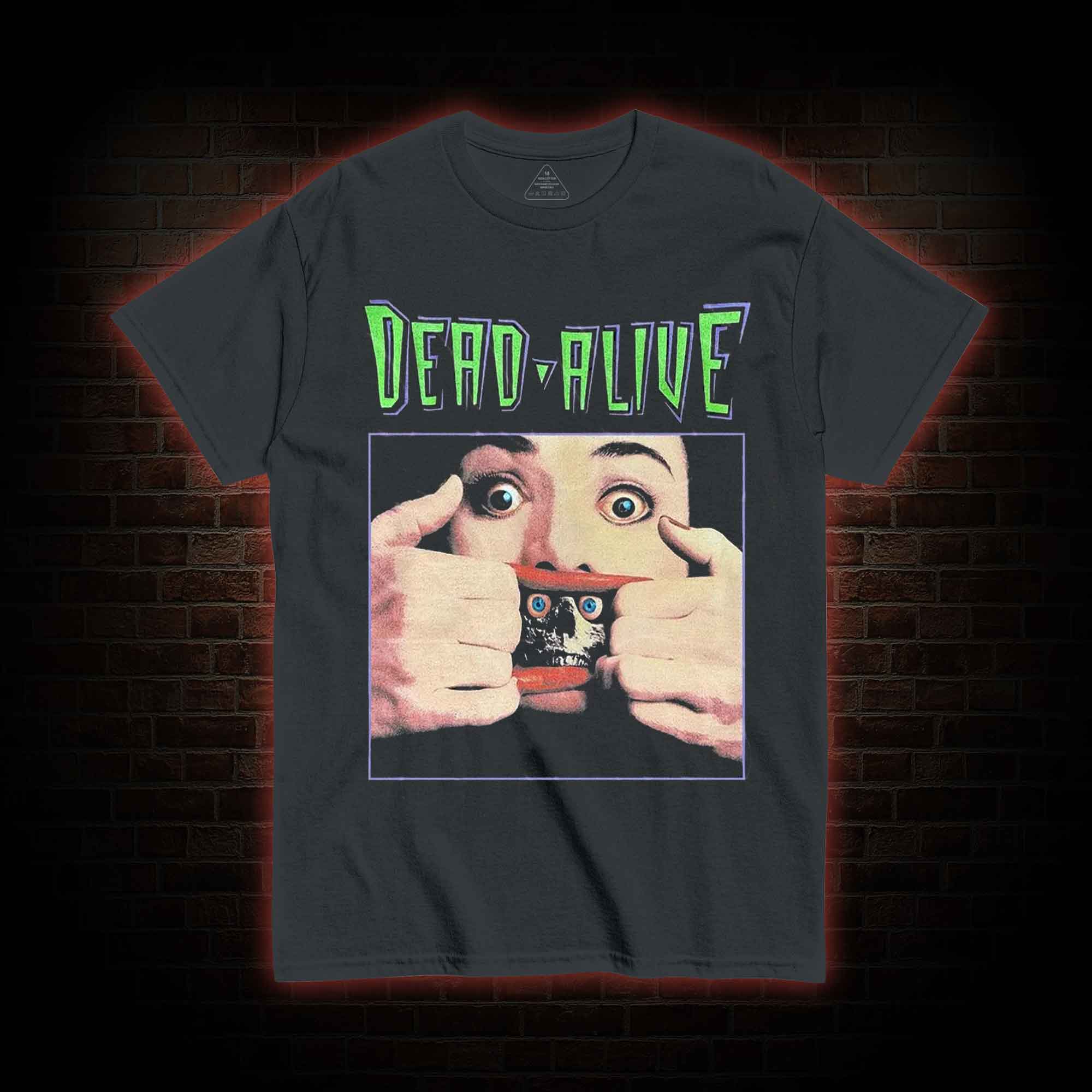 Dead Alive Shirt, Braindead Horror Movie T-shirt, Dead Alive Shirt Zombie Peter Jackson, Dead Night Return Living Shawn Day Brain Dead FD - Etsy Canada You Do Not Yield T-shirt