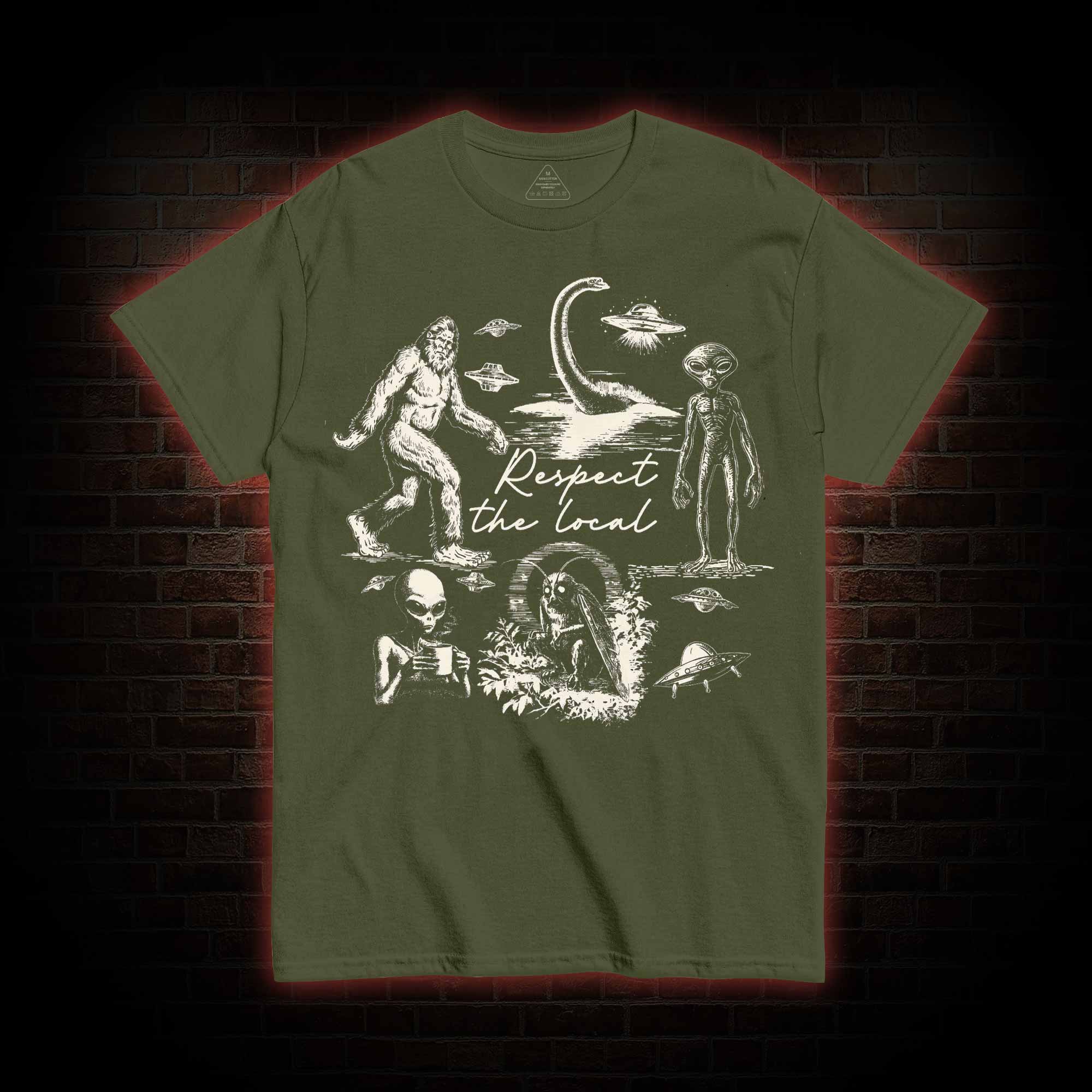 Respect the Local You Do Not Yield T-shirt