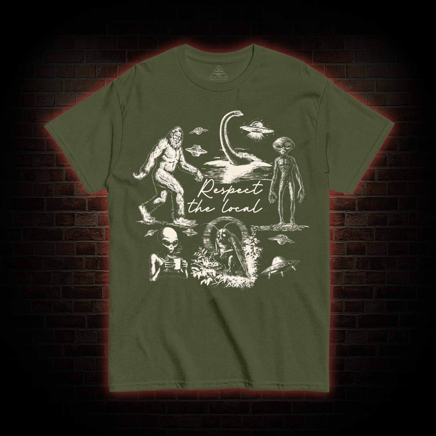 Respect the Local You Do Not Yield T-shirt