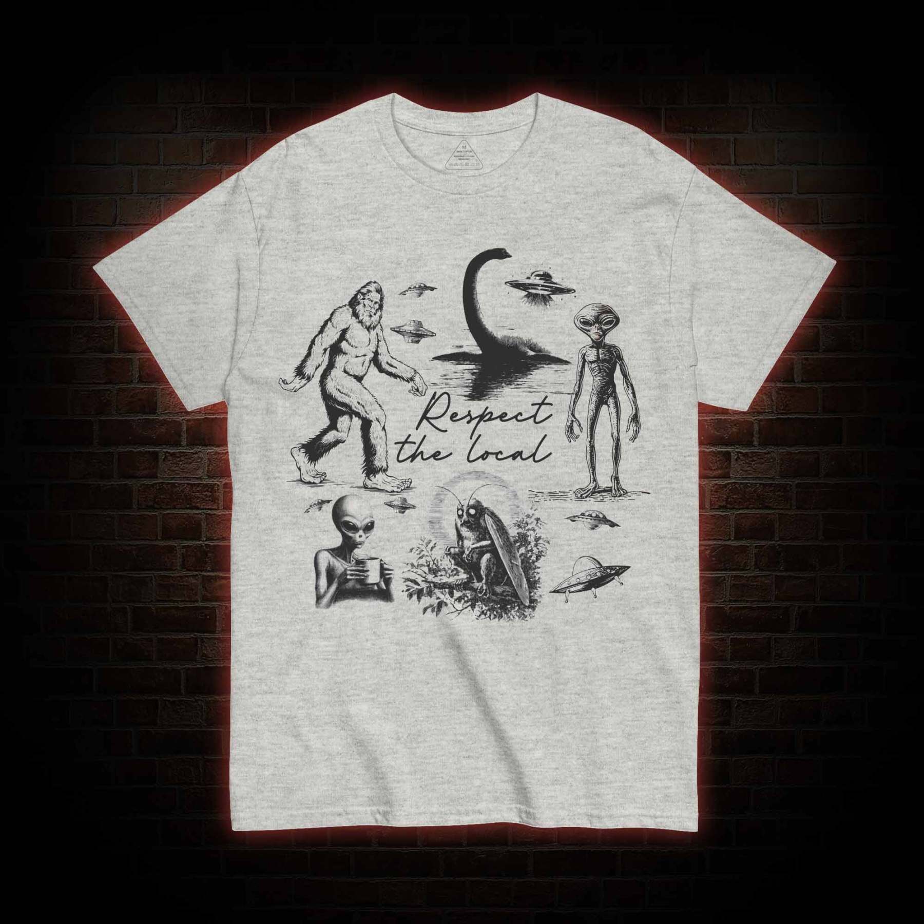 Respect the Local You Do Not Yield T-shirt