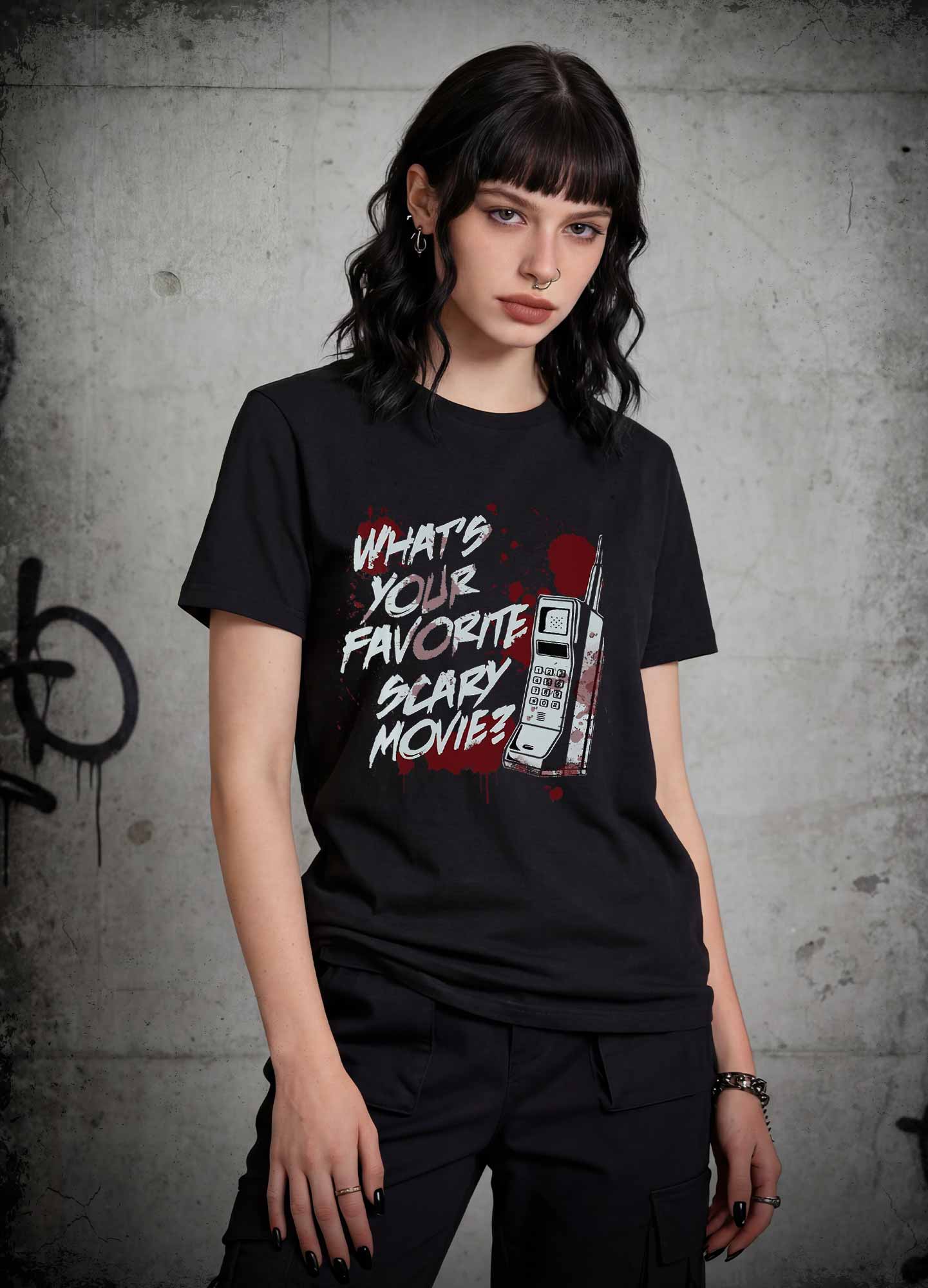 Whats Your Favorite Scary Movie You Do Not Yield T-shirt