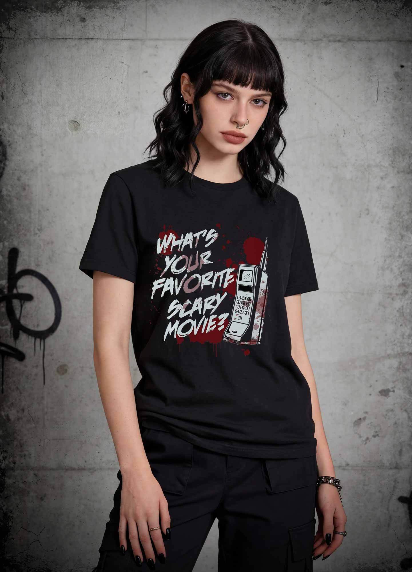 Whats Your Favorite Scary Movie You Do Not Yield T-shirt