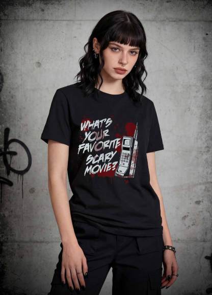 Whats Your Favorite Scary Movie You Do Not Yield T-shirt