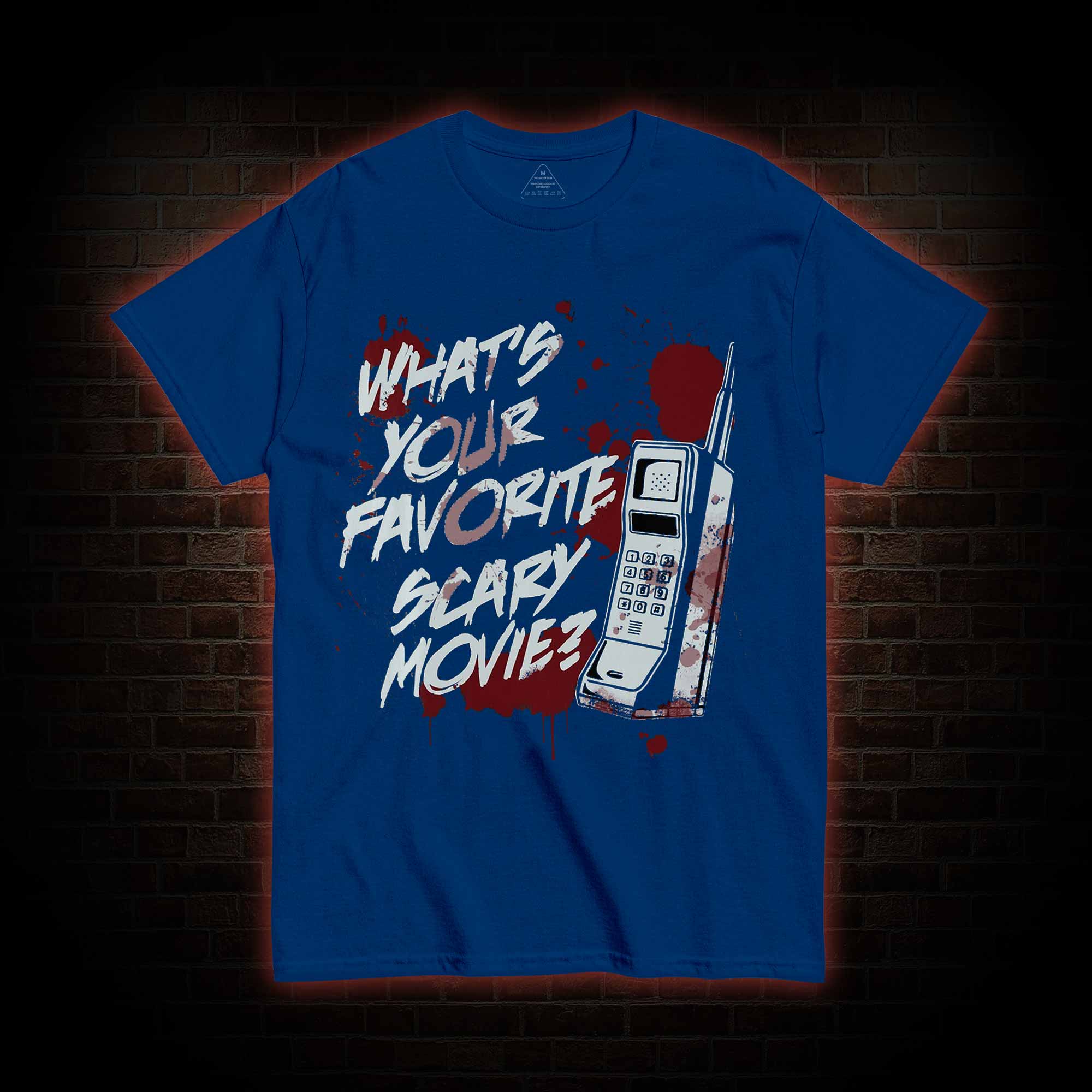 Whats Your Favorite Scary Movie You Do Not Yield T-shirt