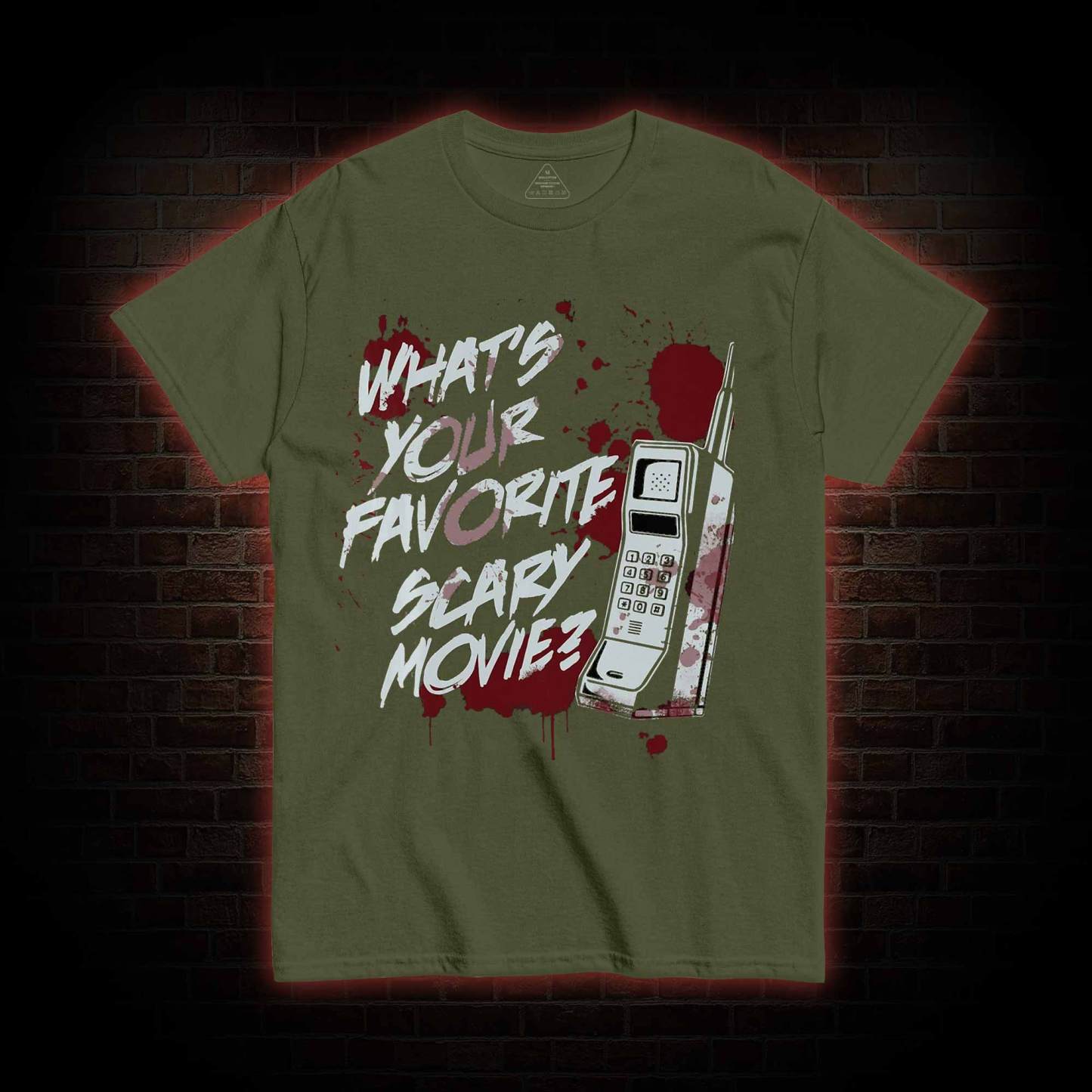 Whats Your Favorite Scary Movie You Do Not Yield T-shirt
