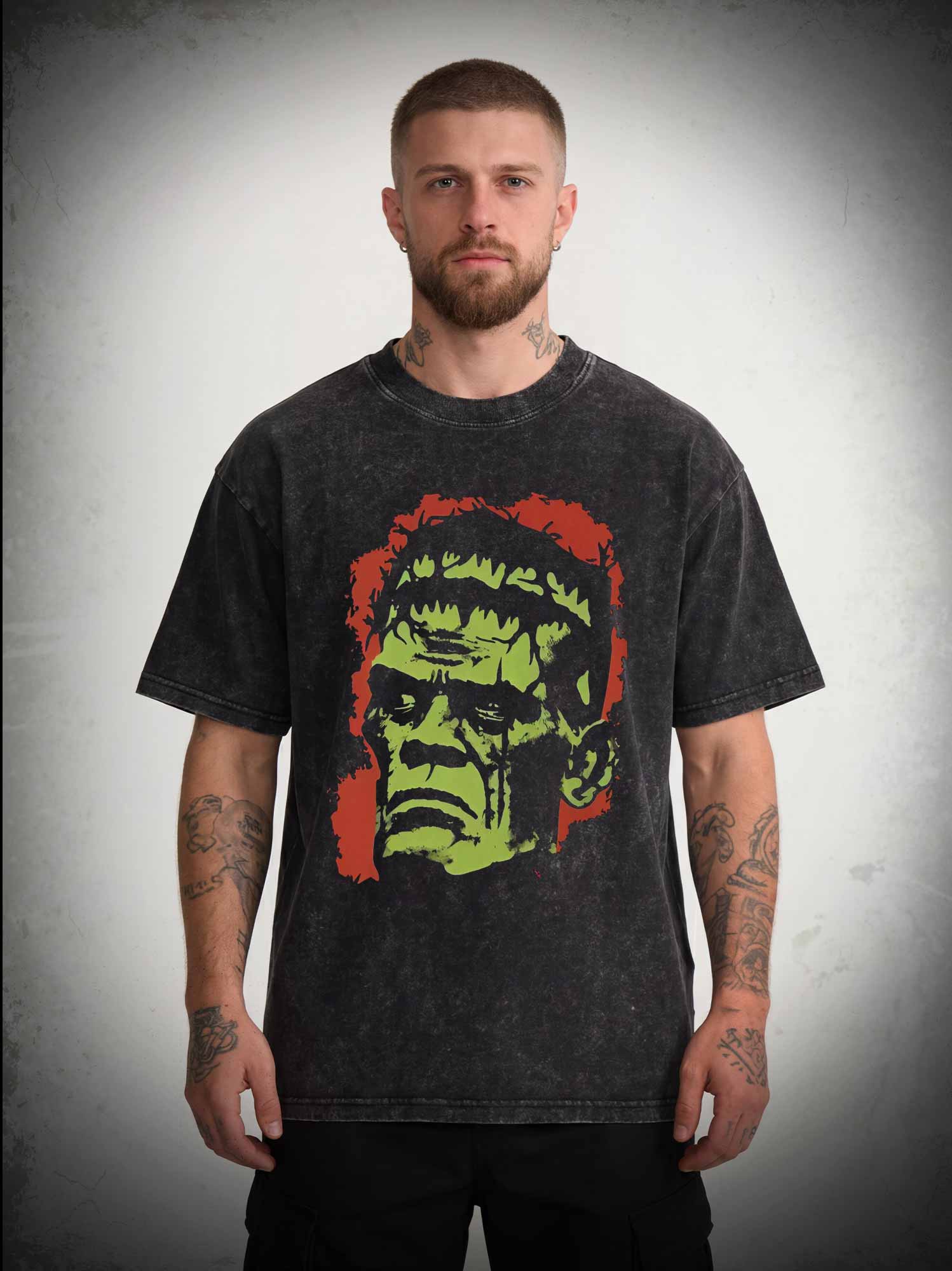 5601 Frankenstein Washed T-shirt