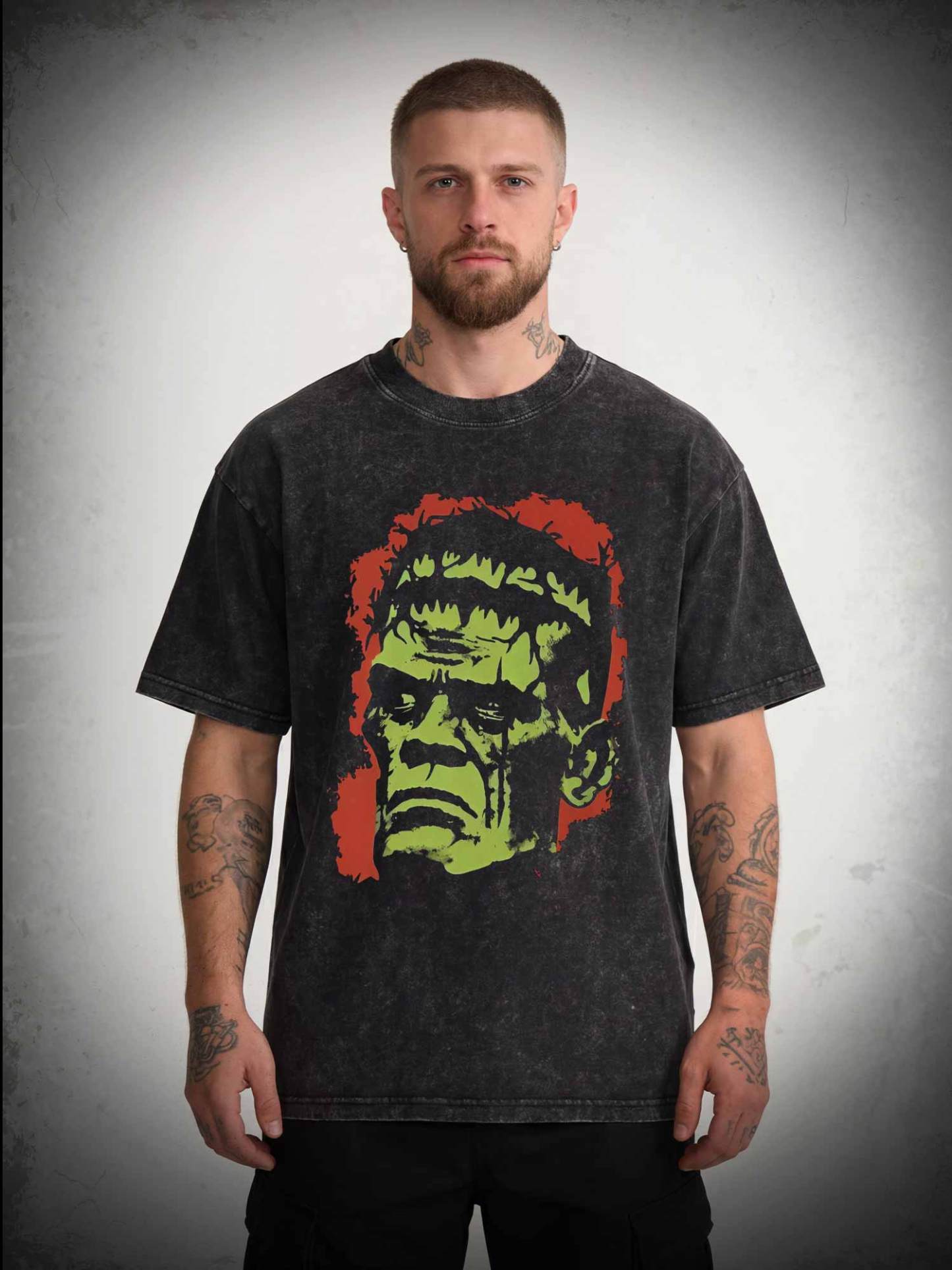 5601 Frankenstein Washed T-shirt