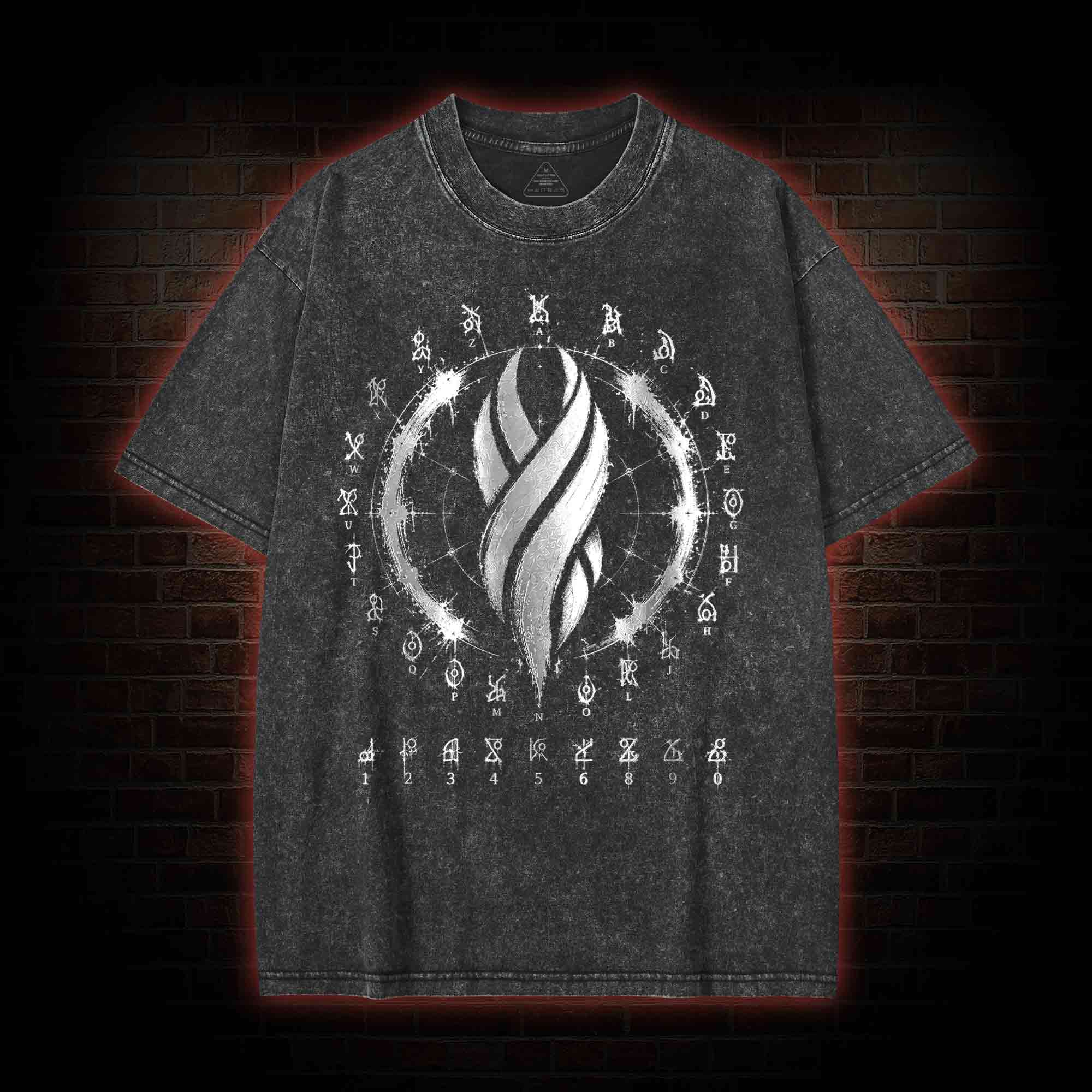 5615 Marker Bleached Washed T-shirt