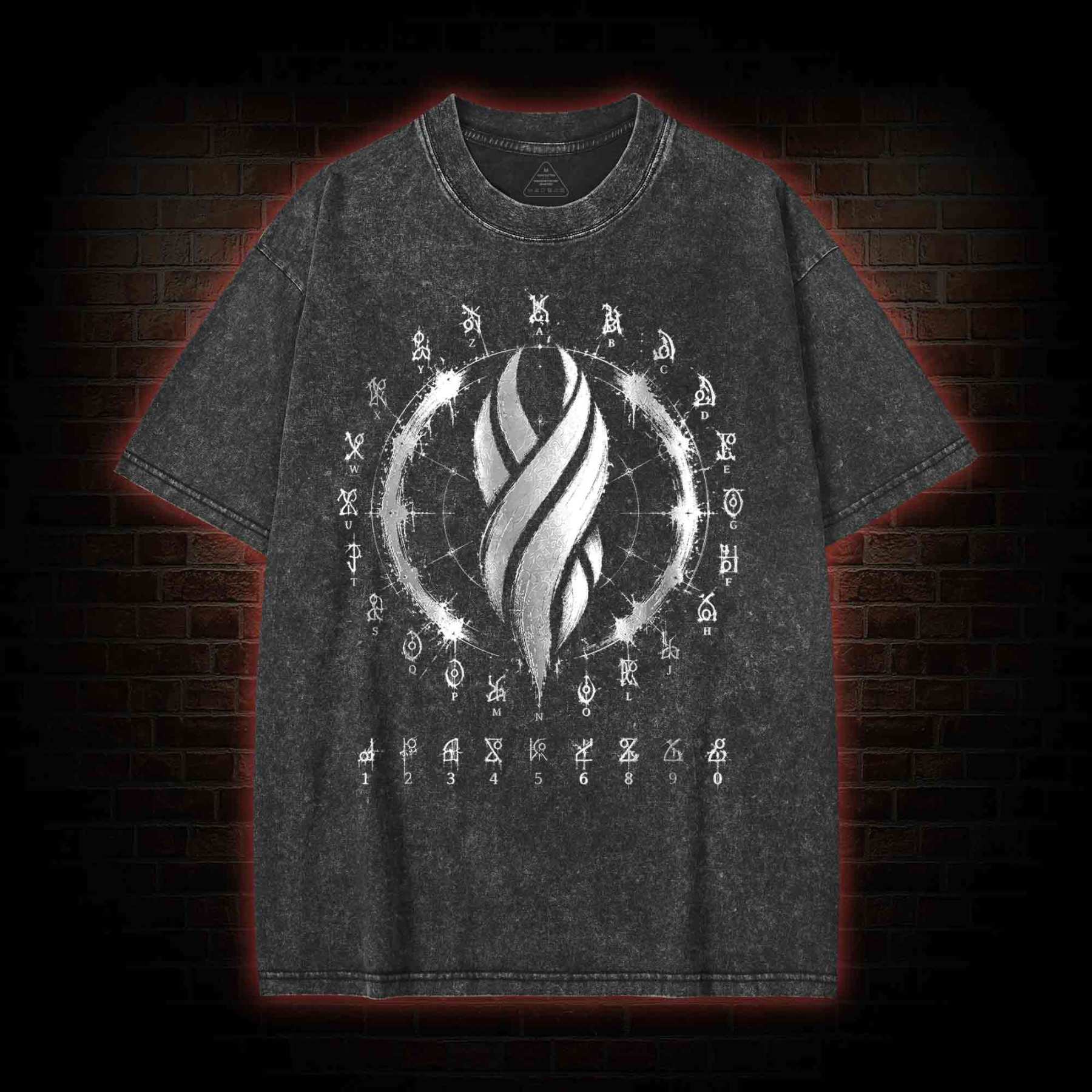 5615 Marker Bleached Washed T-shirt