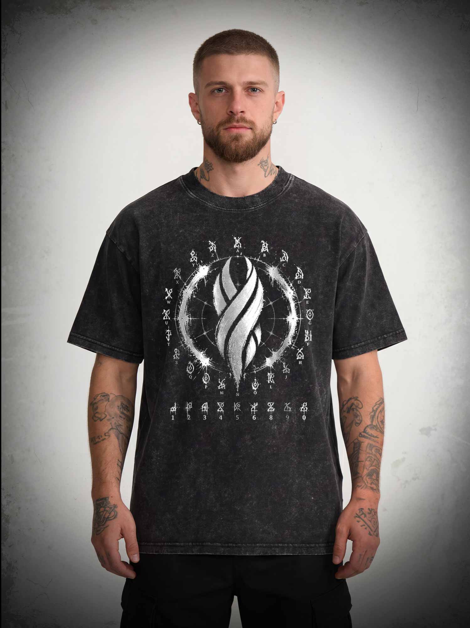 5615 Marker Bleached Washed T-shirt