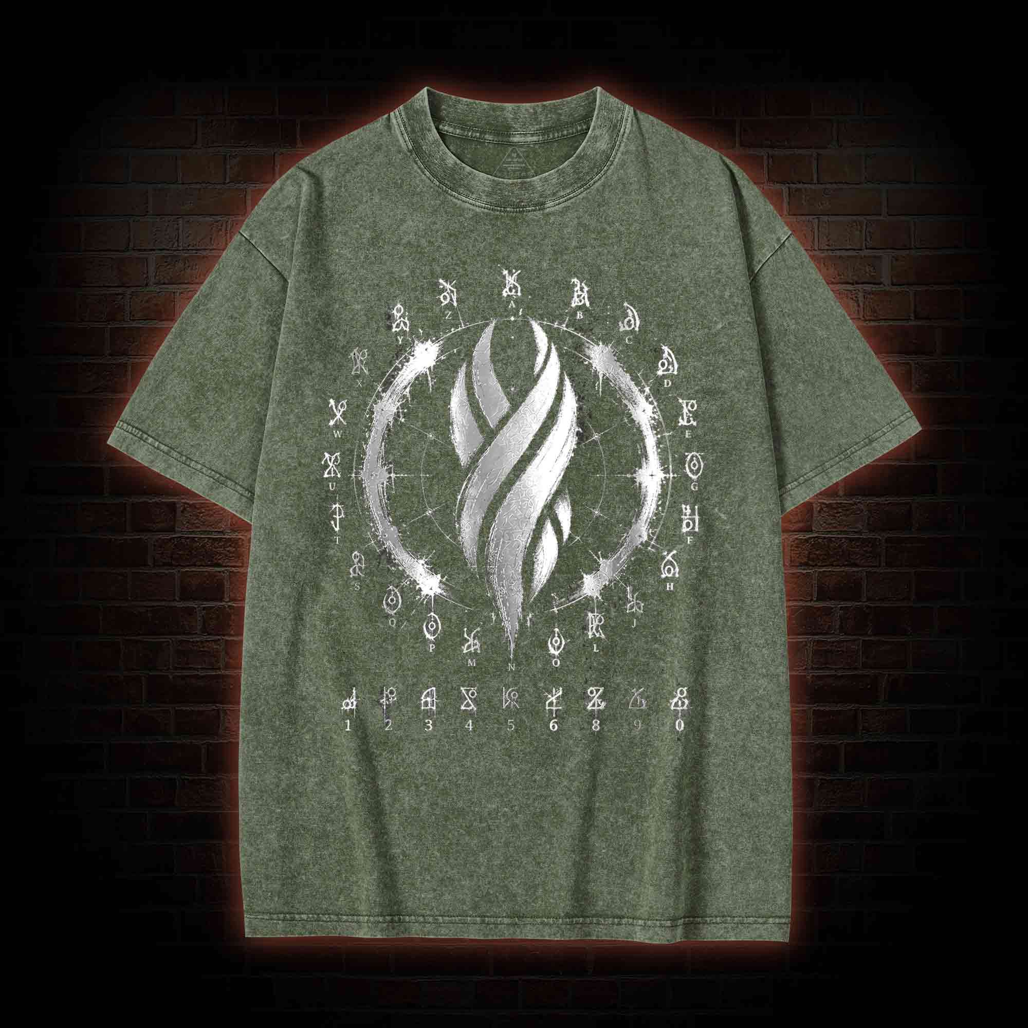 5615 Marker Bleached Washed T-shirt