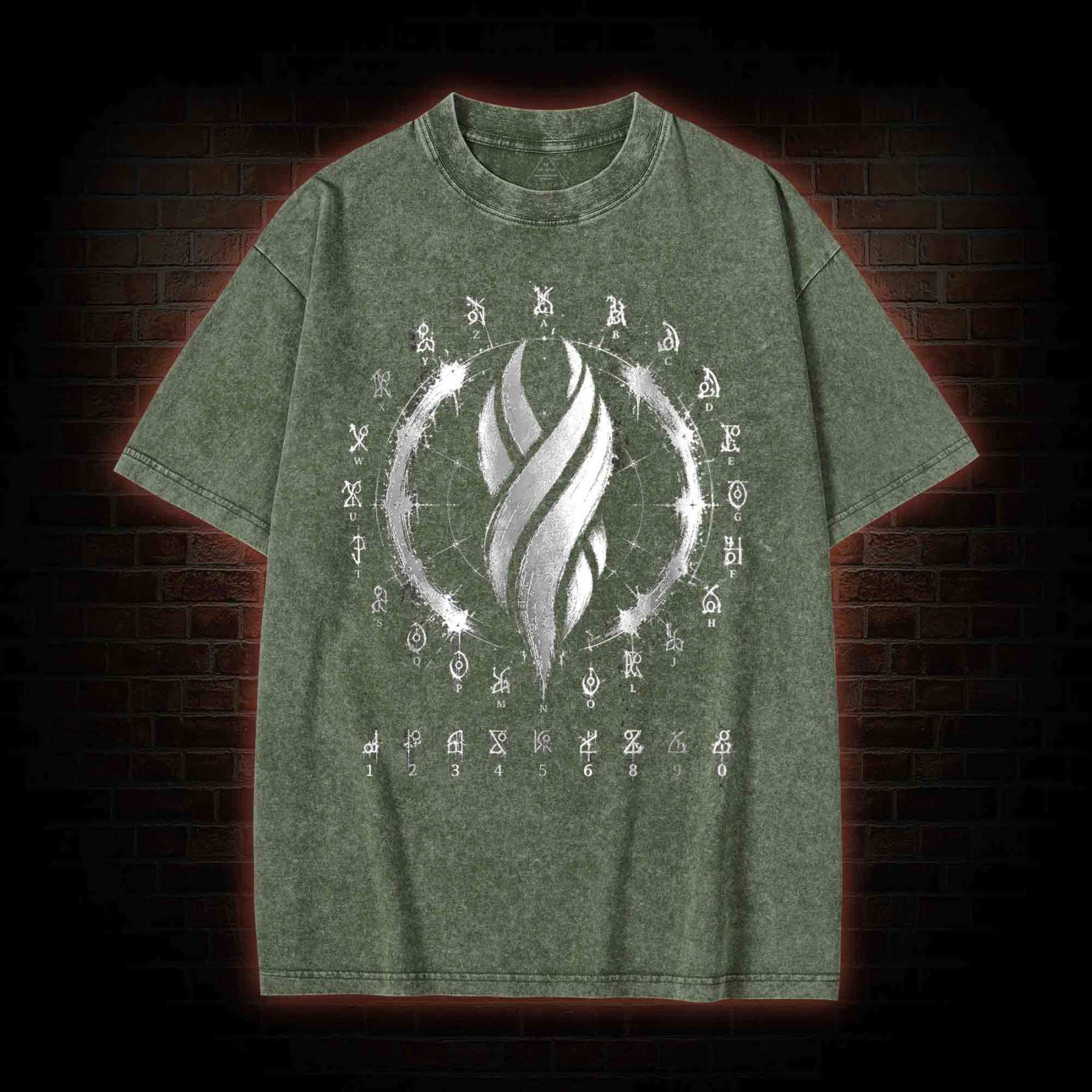 5615 Marker Bleached Washed T-shirt