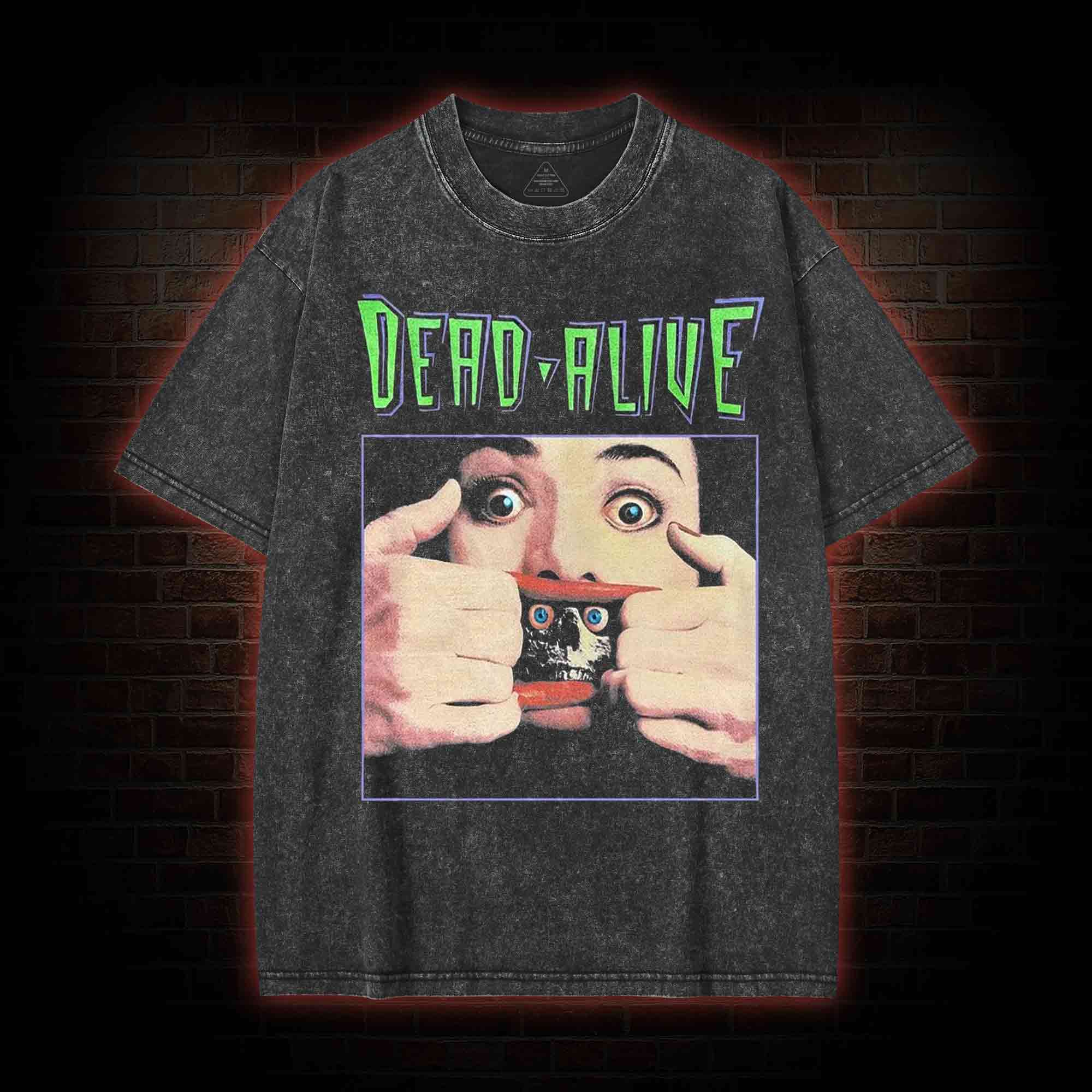 5617 Dead Alive Shirt, Washed T-shirt