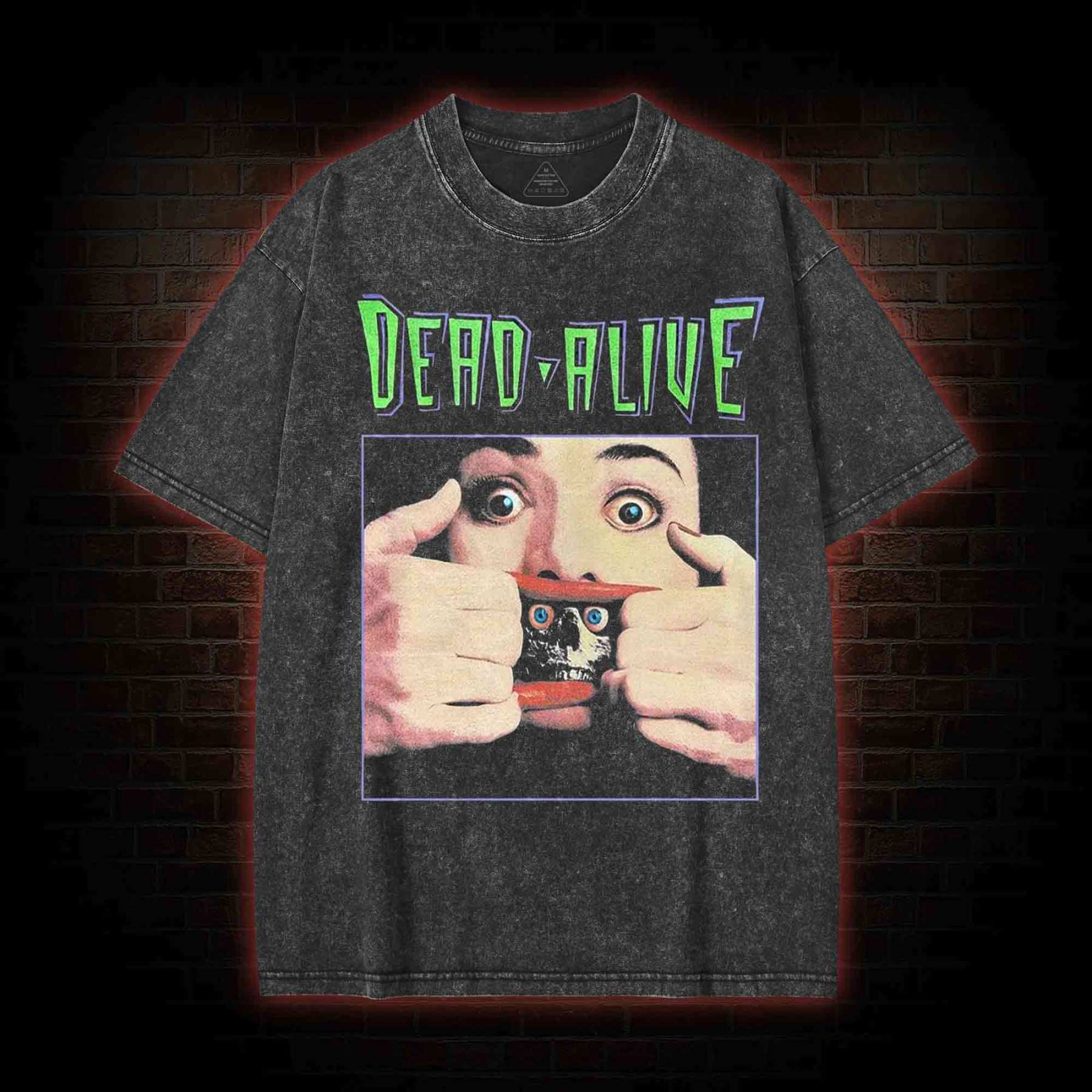 5617 Dead Alive Shirt, Washed T-shirt
